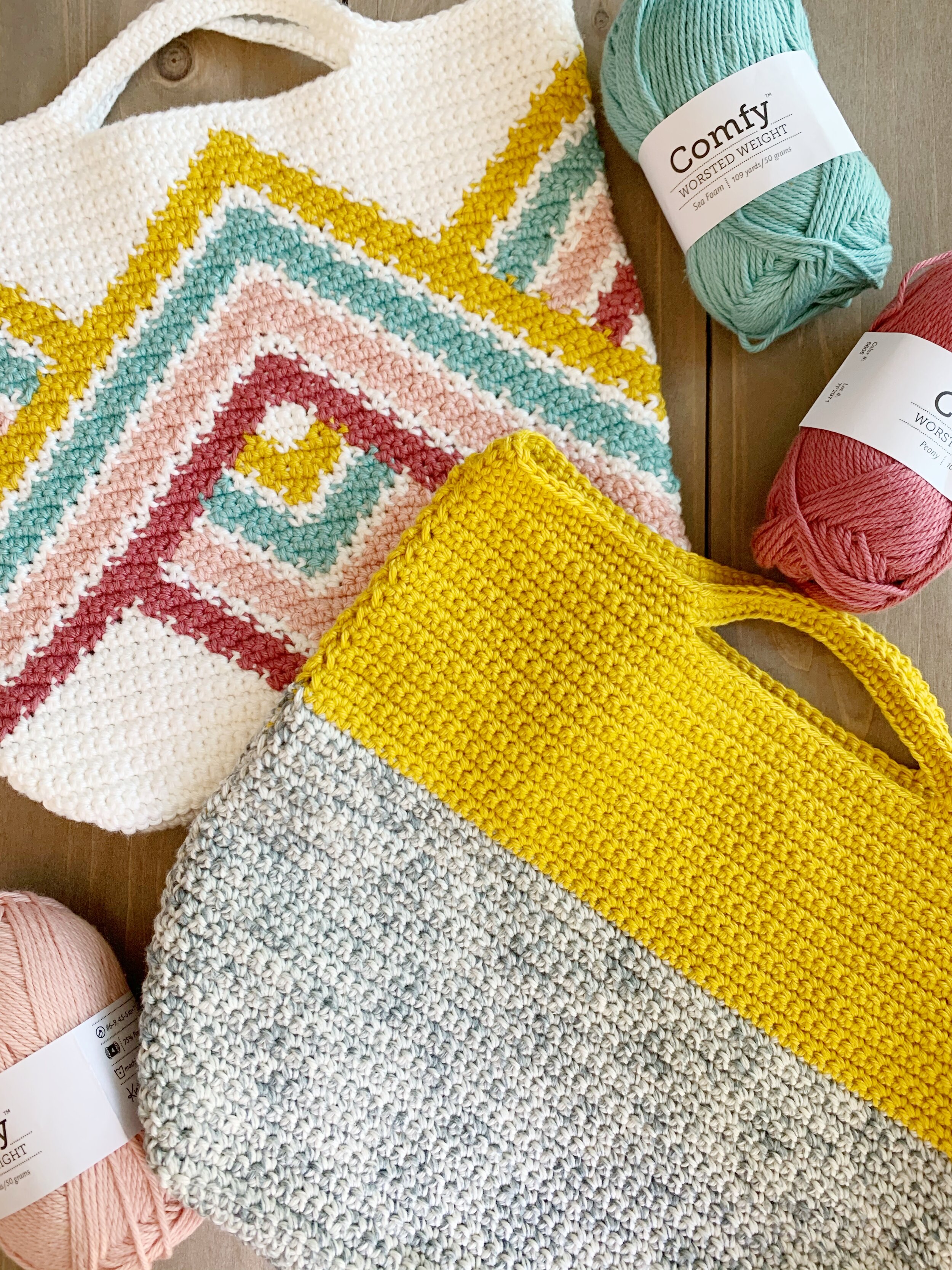 Crochet Pattern-The Darby Carry All