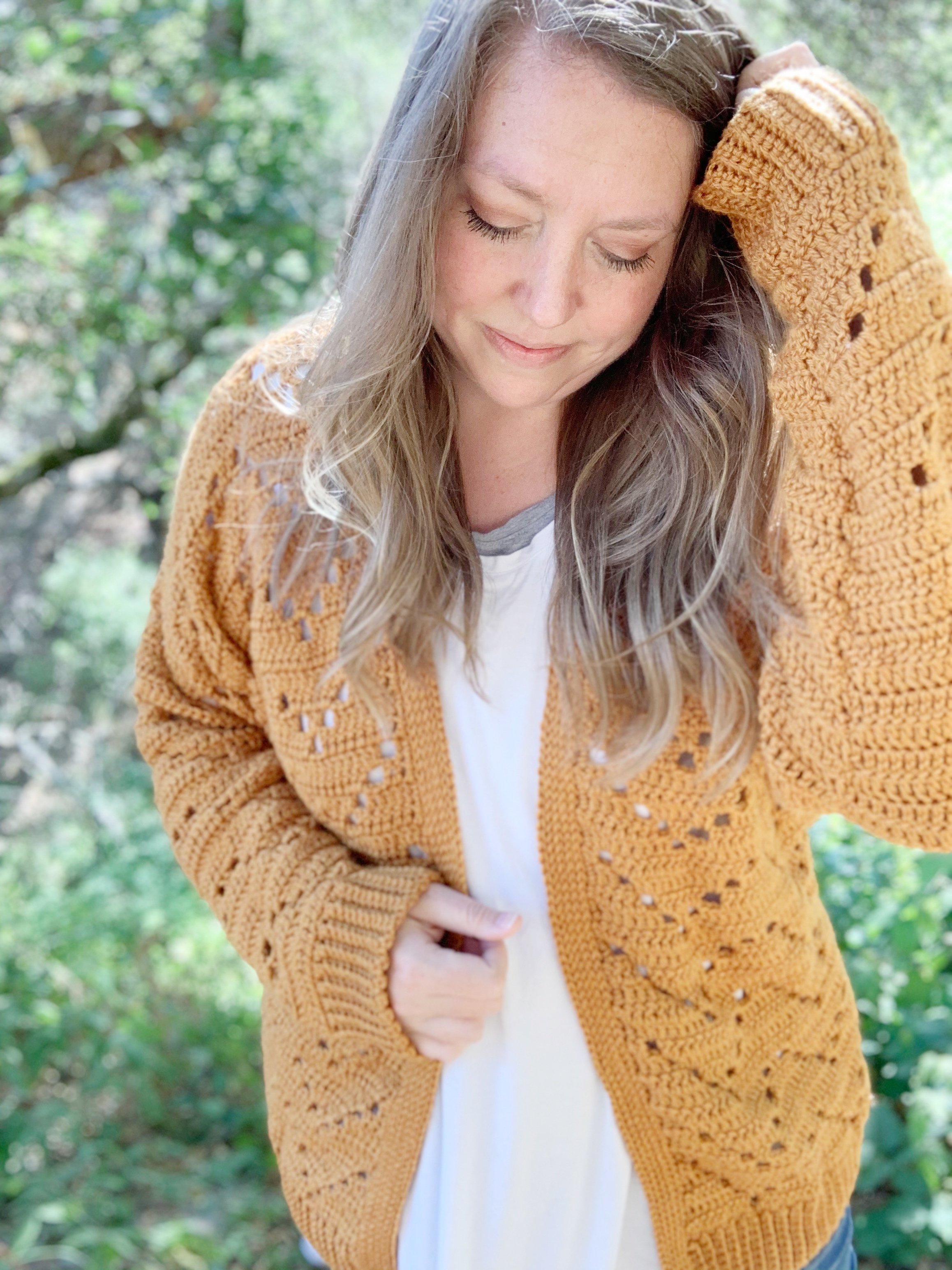 Crochet Pattern- The Aydin Cardigan
