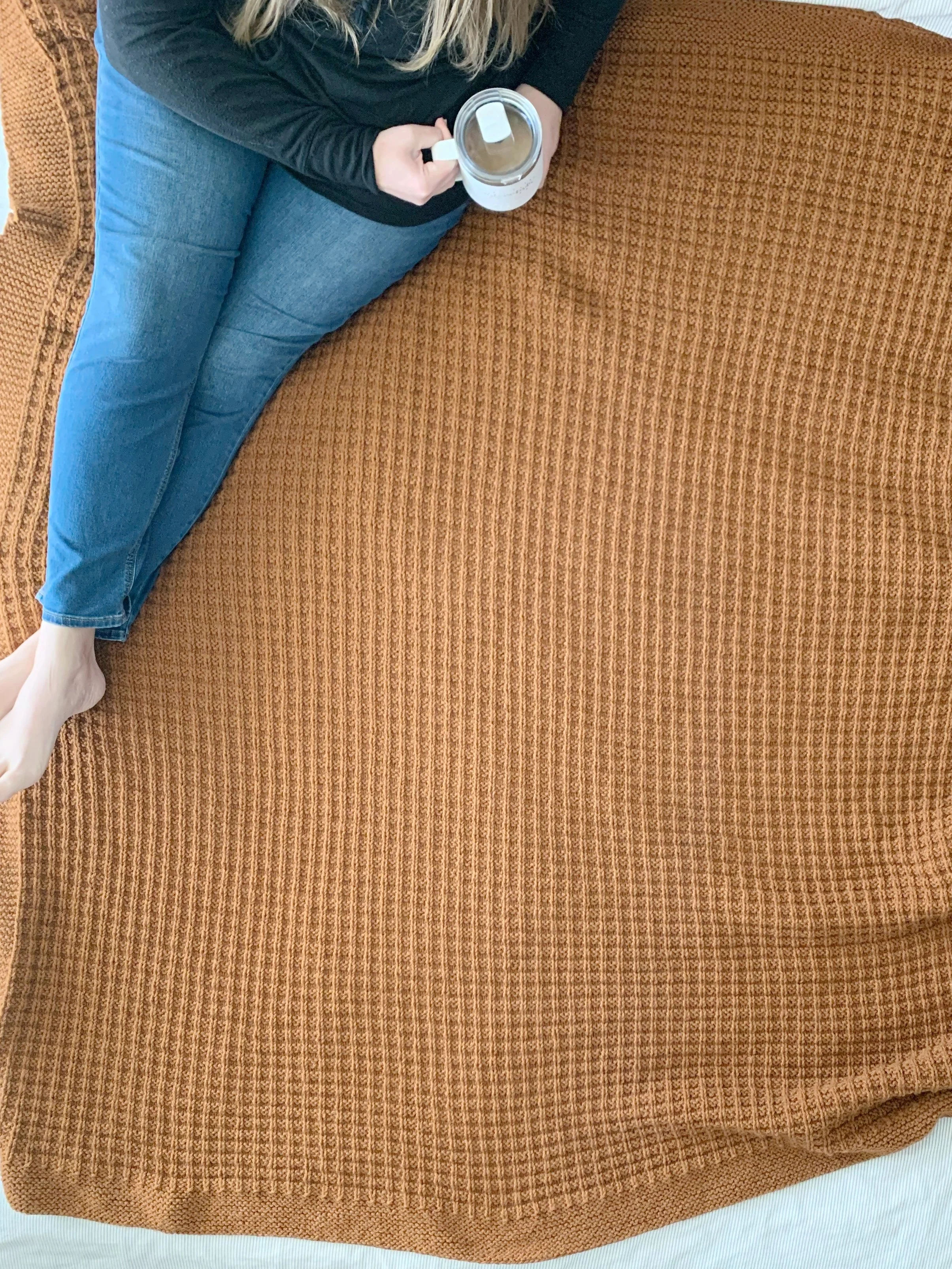 The Parker Throw- Free Knitting Pattern