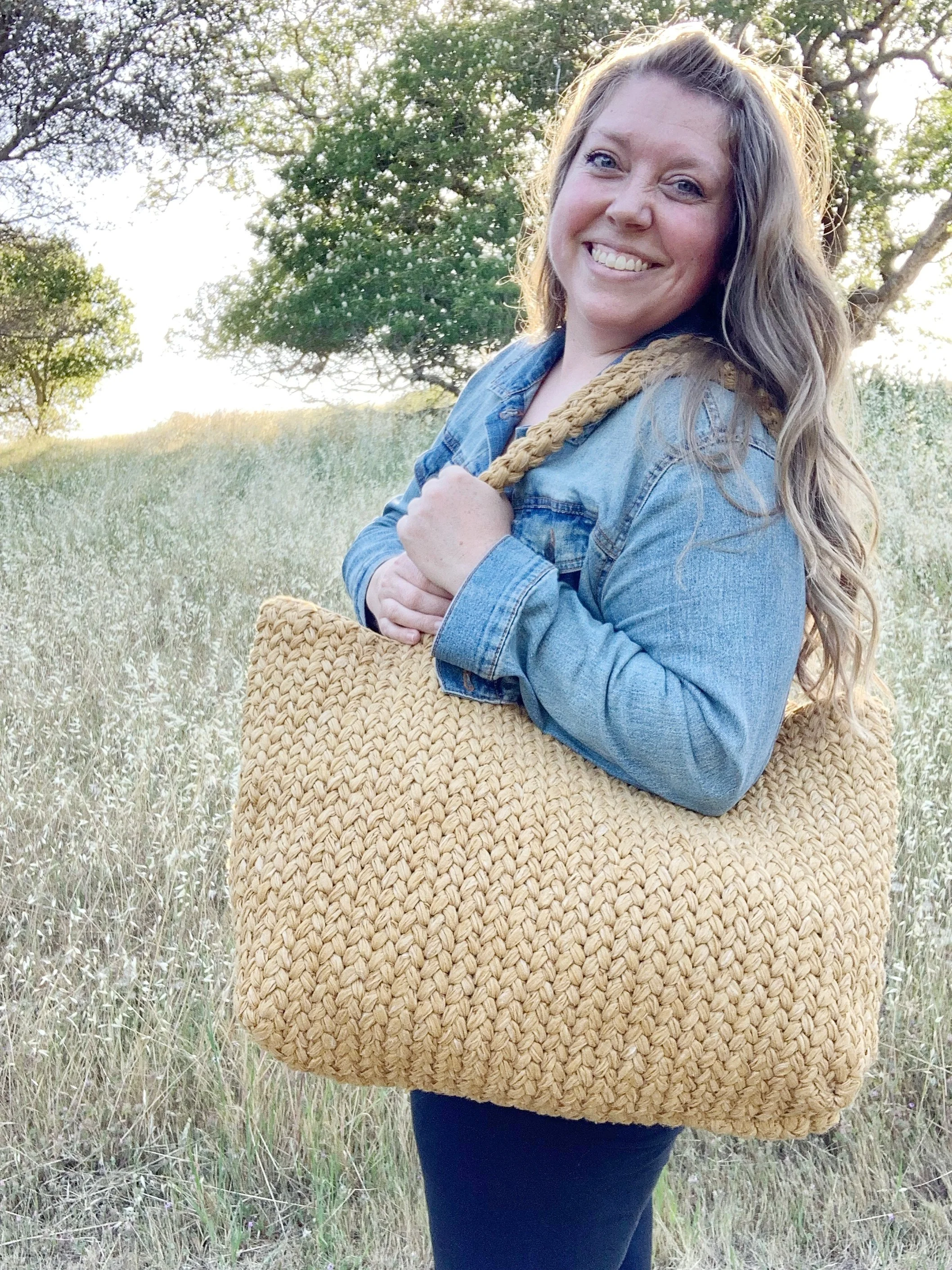 The Marlowe Tote- Free Crochet Pattern