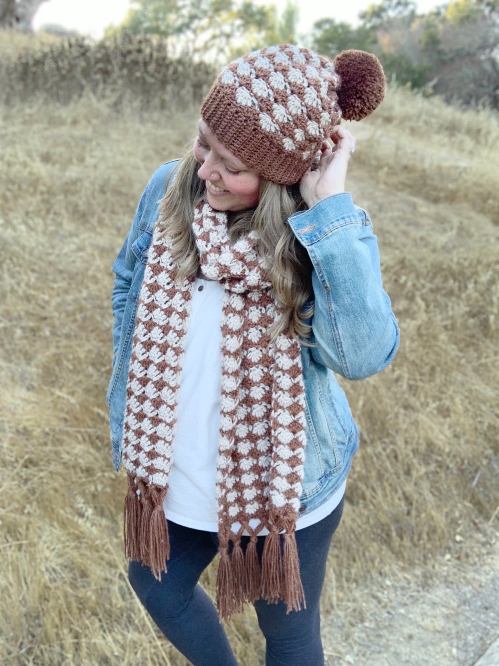 Crochet Pattern-The Tobyn Hat and Scarf — Meghan Makes Do display picture 3
