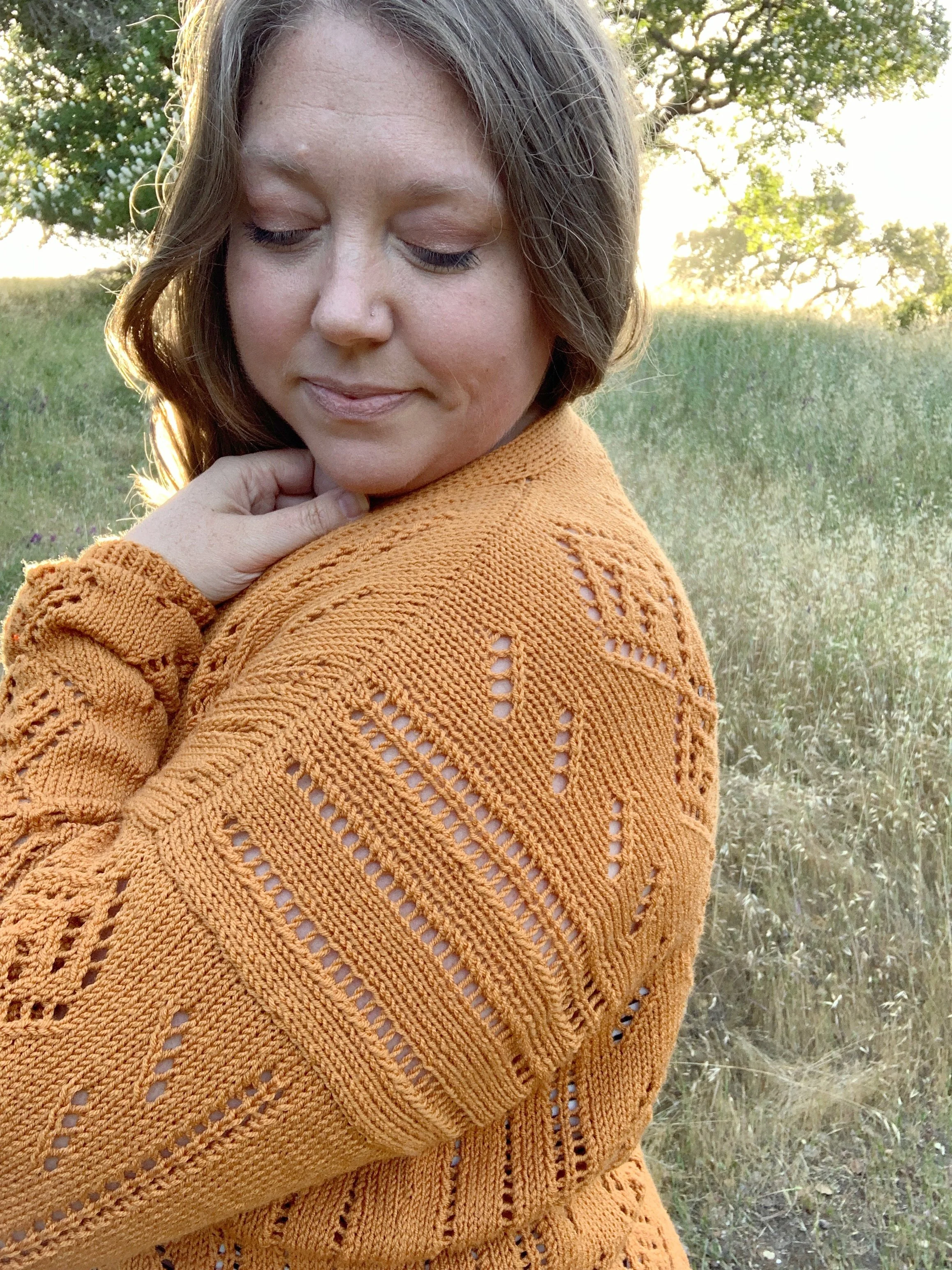 The Freya Cardigan Knitting Pattern - Part 4