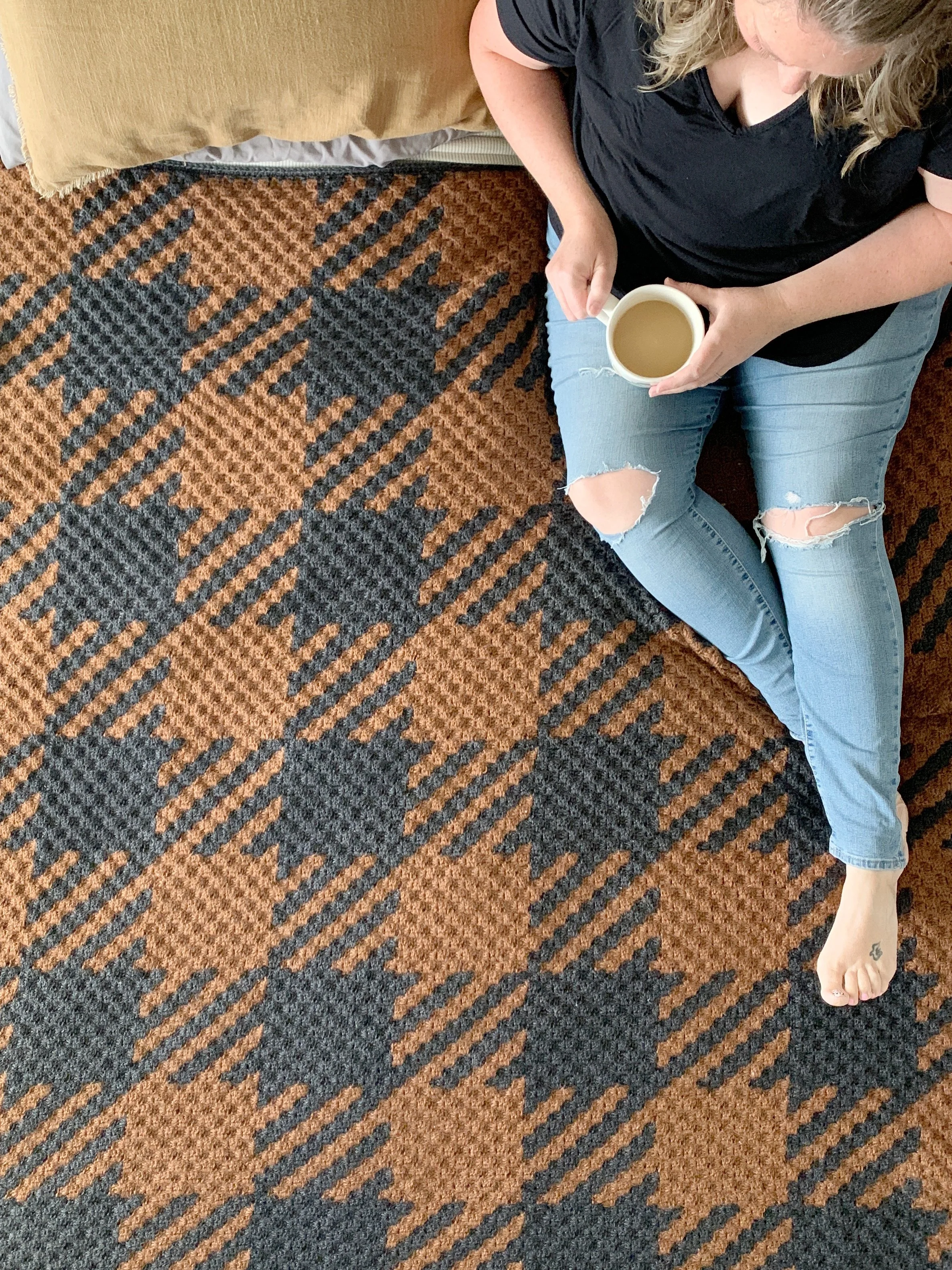 The Kensington Throw- Free Crochet Pattern