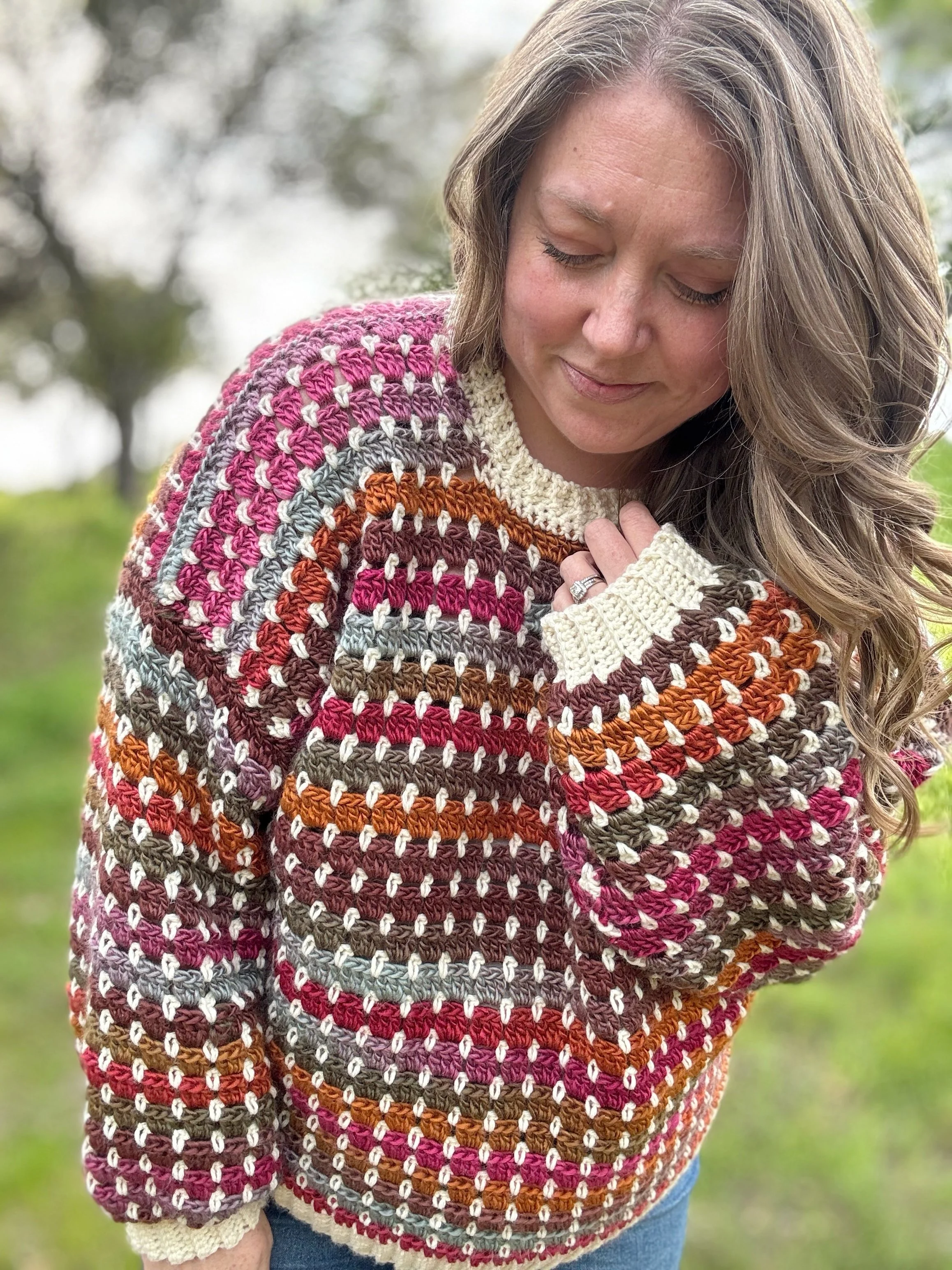 The Magnus Pullover- Free Crochet Pattern