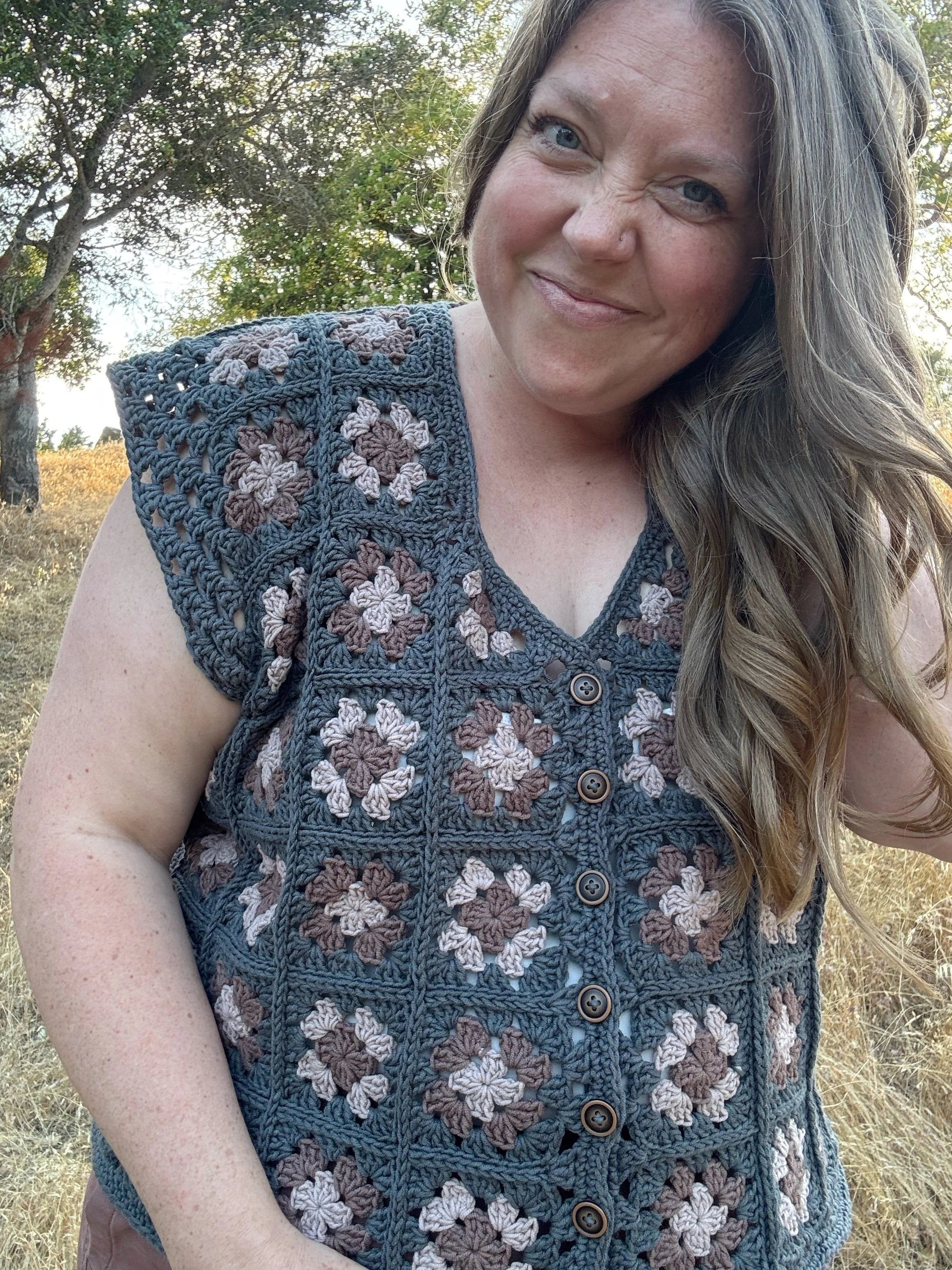 The Concord Vest- Free Crochet Pattern