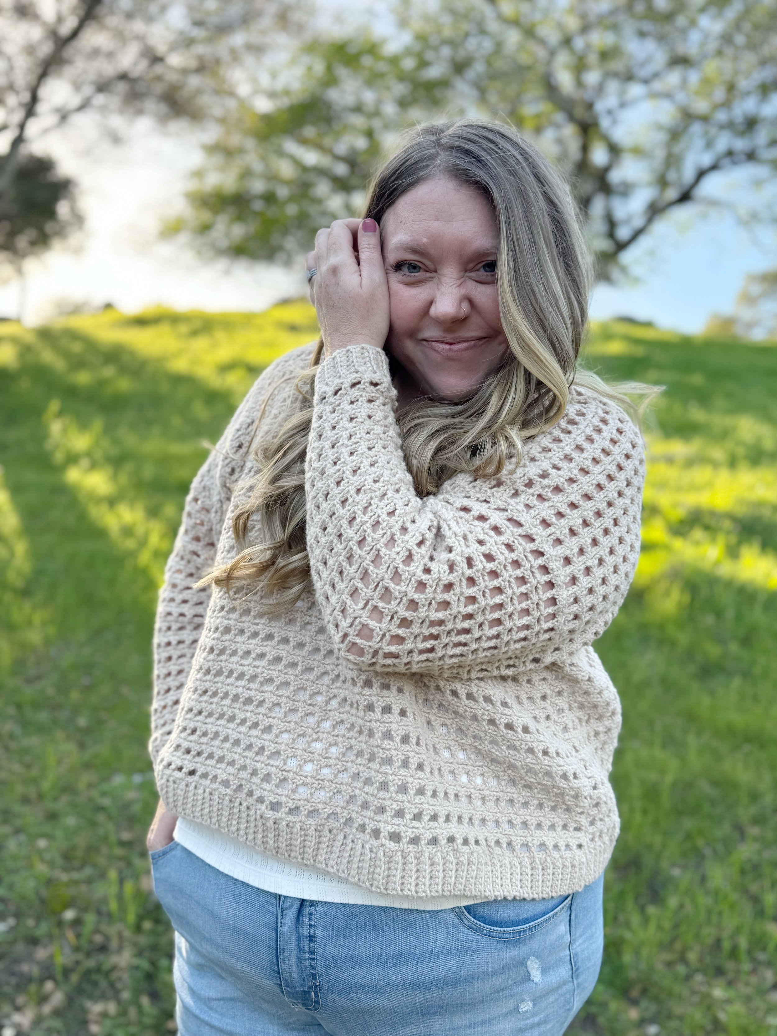The Flynn Pullover- Free Crochet Pattern