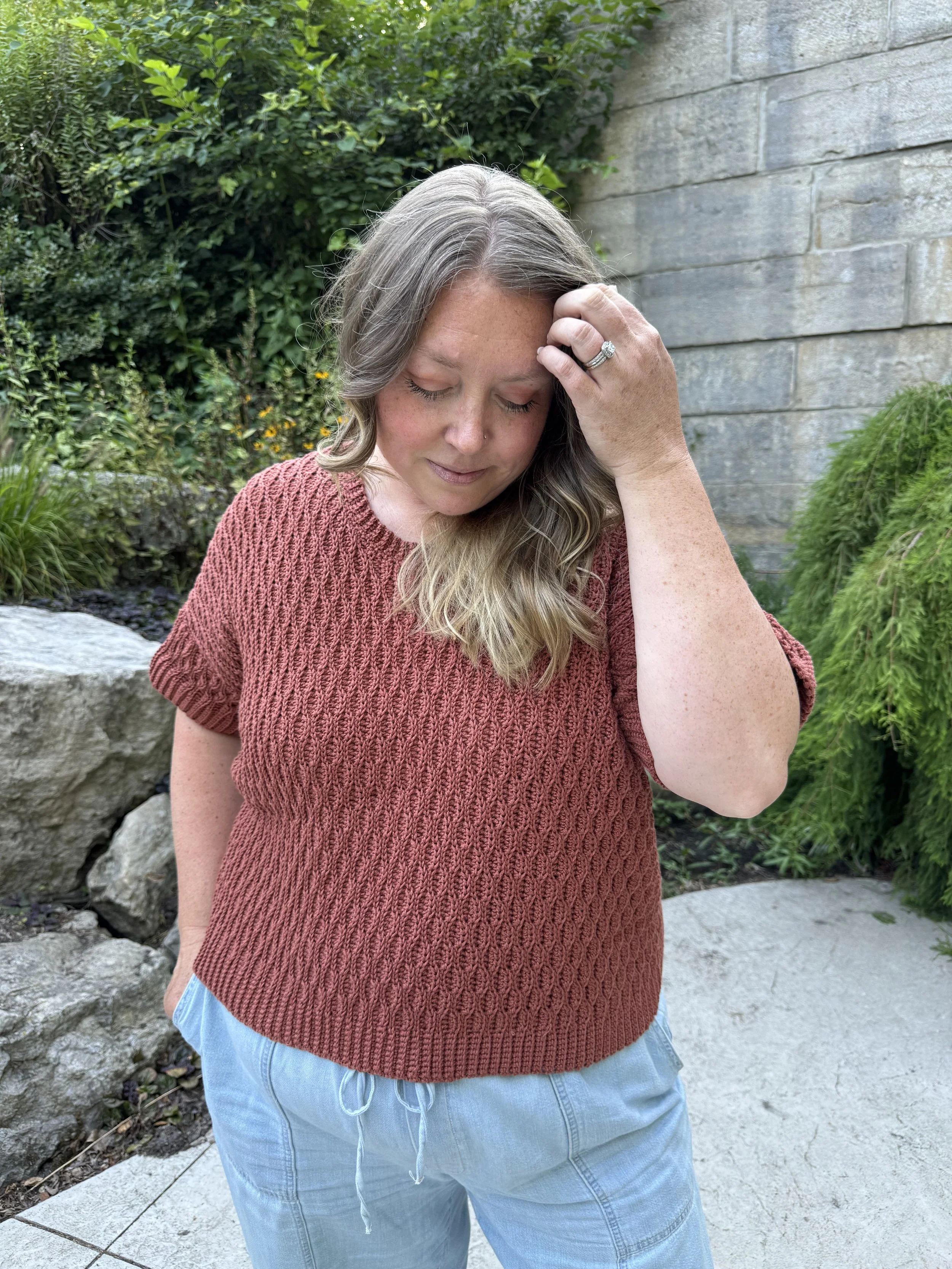 The Billie Tee- Free Crochet Pattern