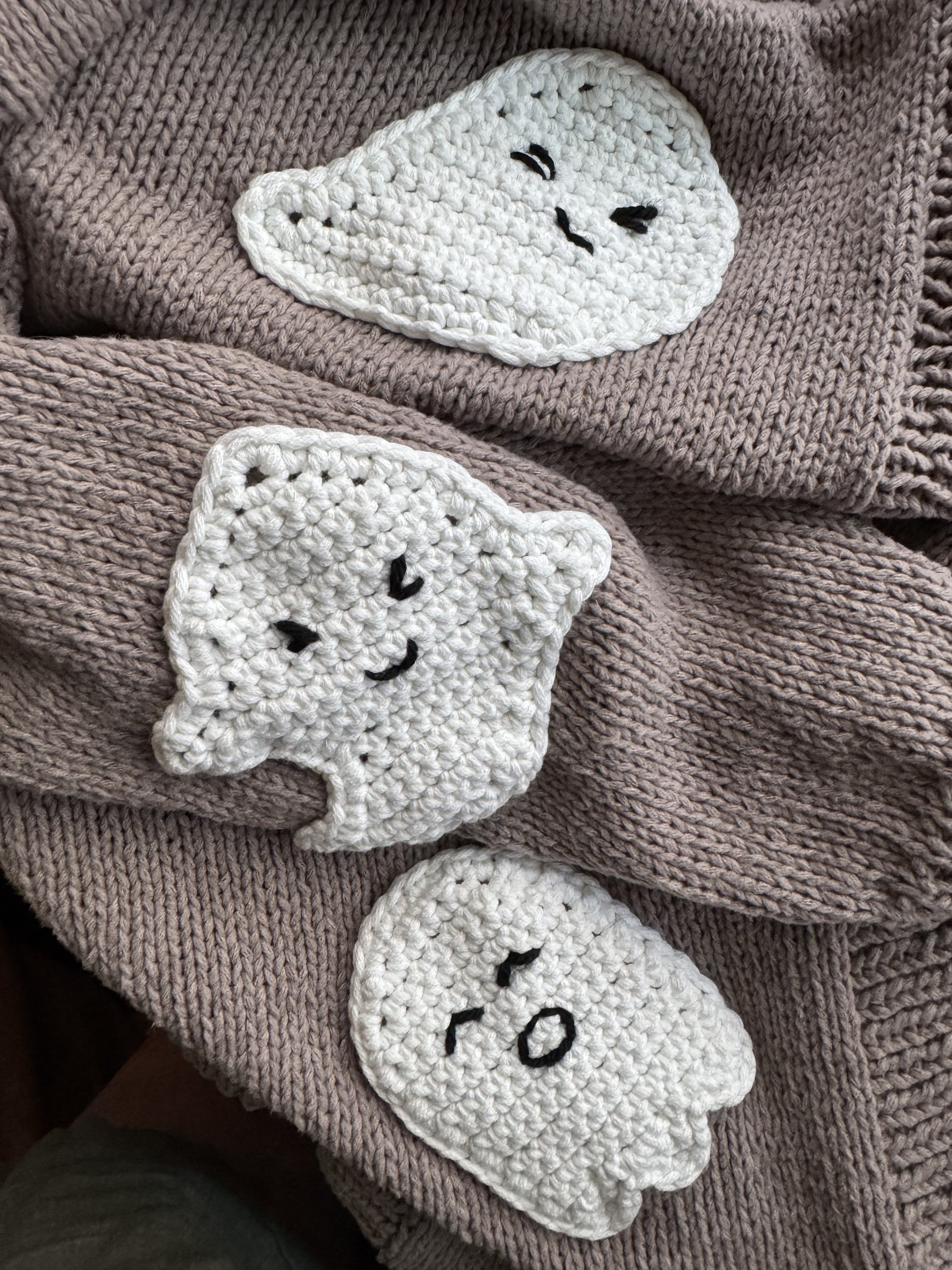 The Ghostie Trio Crochet Pattern