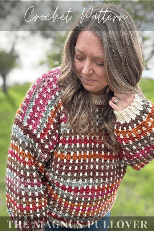 Magnus Throw Pattern The Magnus Pullover- Free Crochet Pattern — Meghan Makes Do