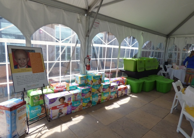 All the donations we collected - fabulous job!!