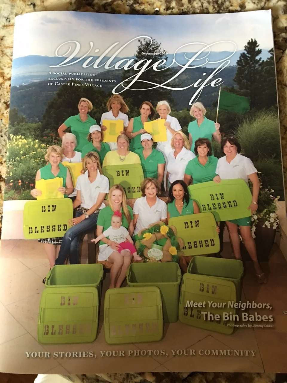 Featured in September 2016 Issue of Village Life