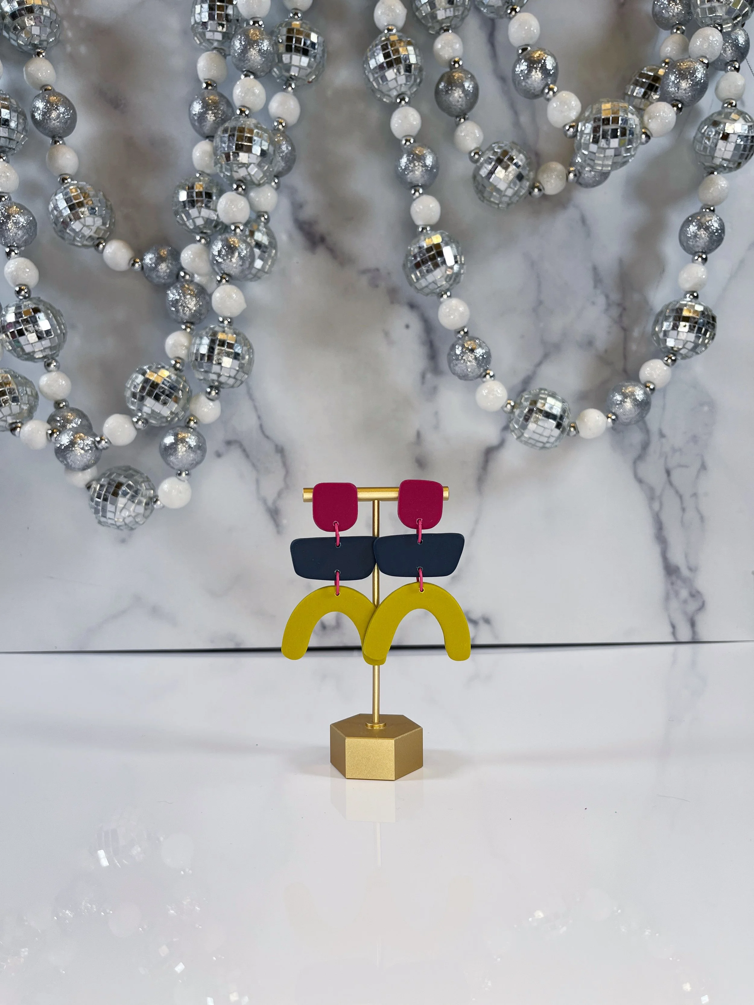 Shenandoah - Fuchsia, Navy, Citron