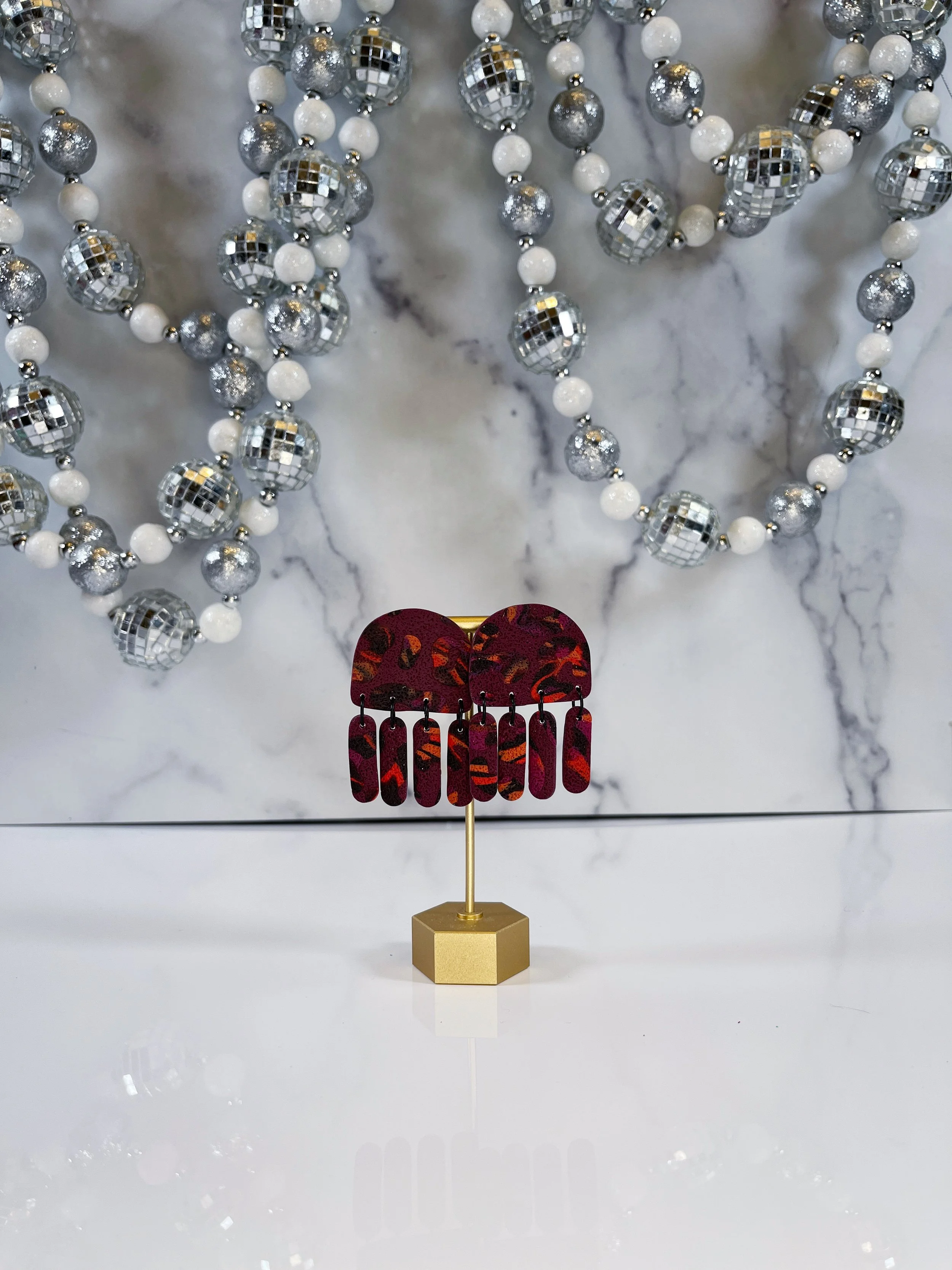 Beckett - Burgundy, Black, Pink, Orange