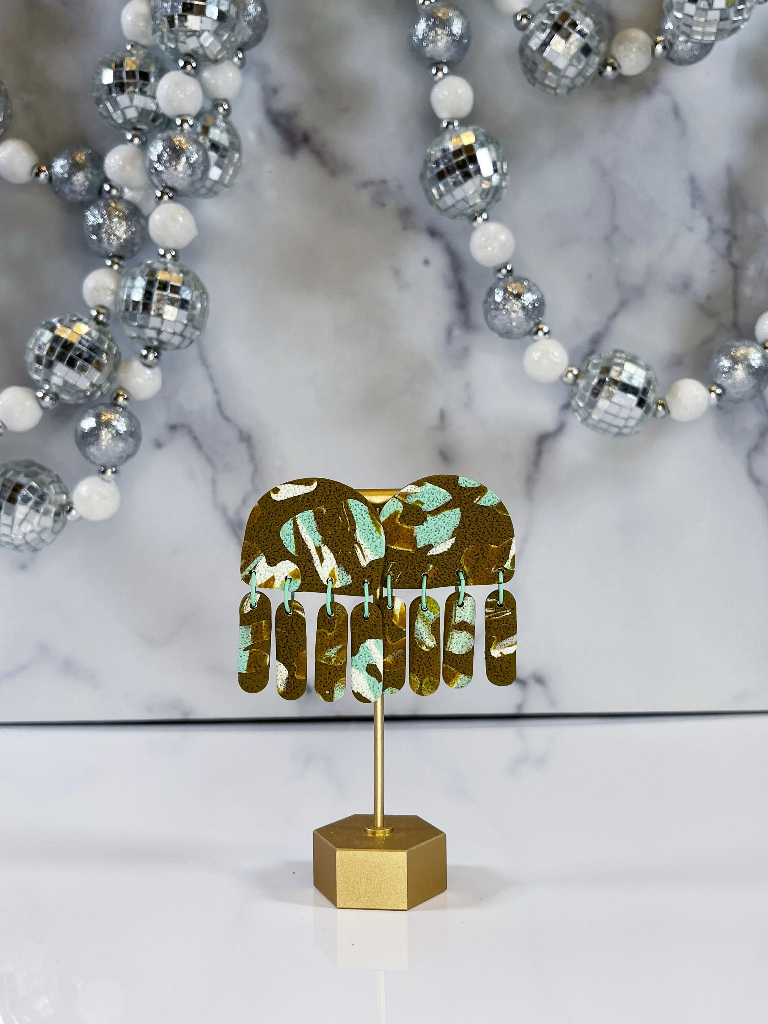 Beckett - Olive, Teal, Cream