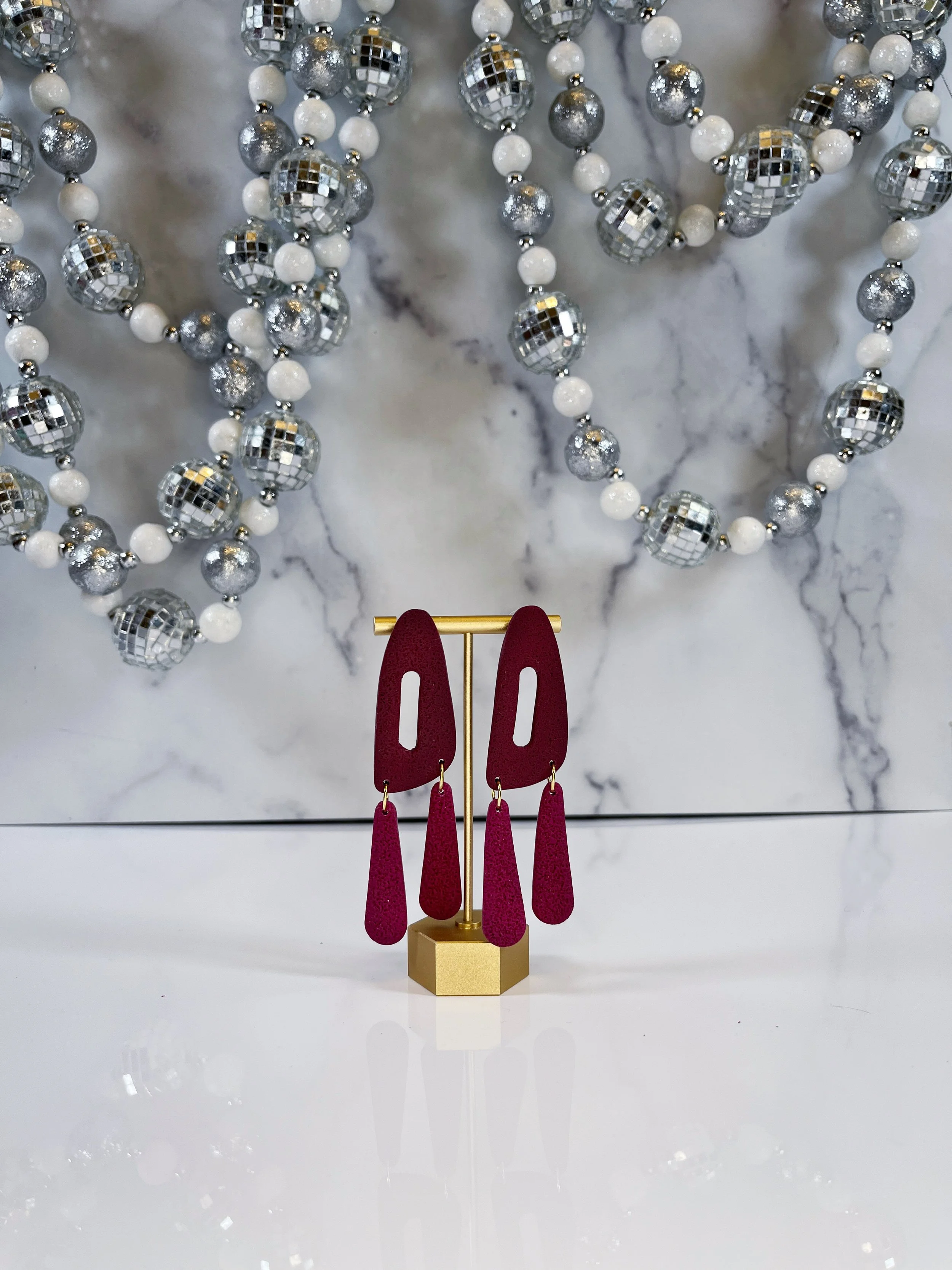 Tinsley - Fuchsia and Burgandy