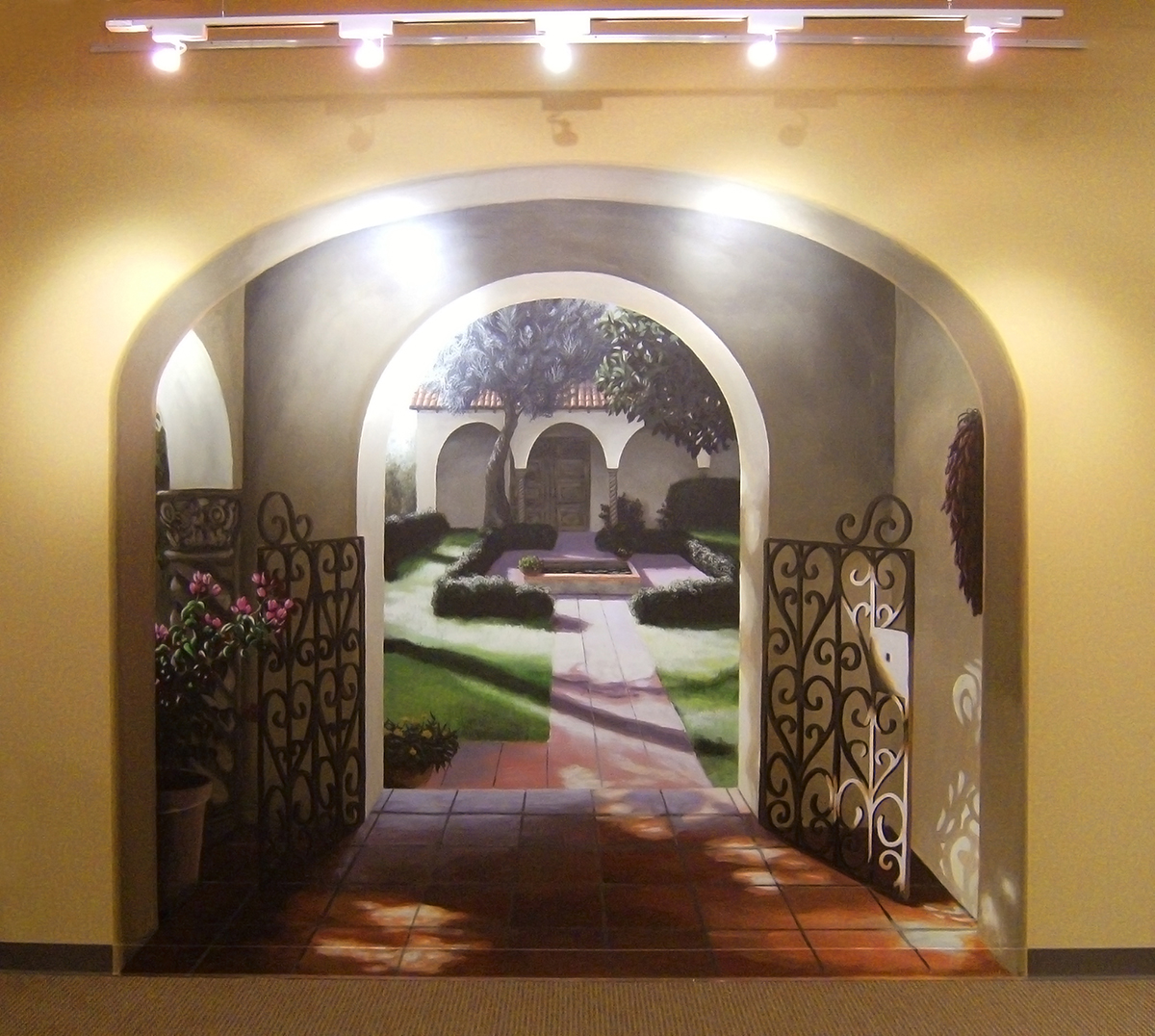 Tromp L'oeil mural by Joe Pagac