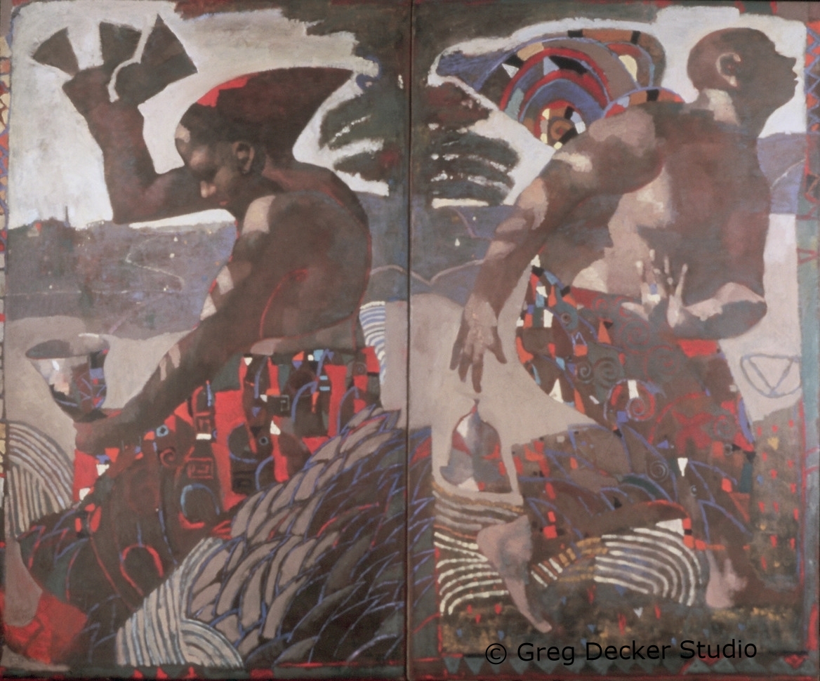 Bell Ringers (diptych)