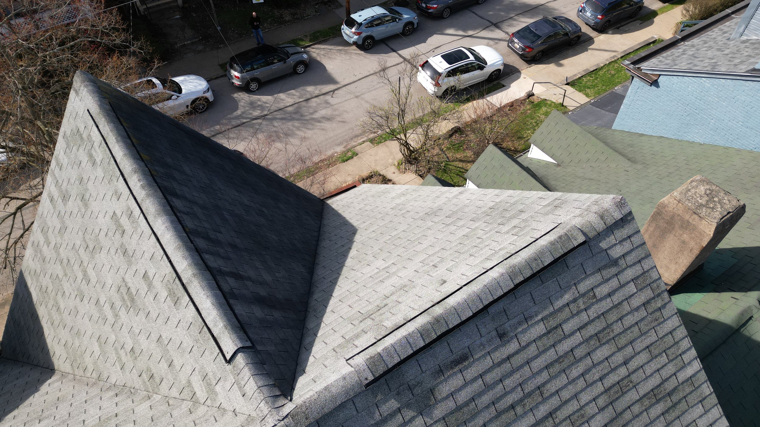 Aerial Drone Roof Inspection