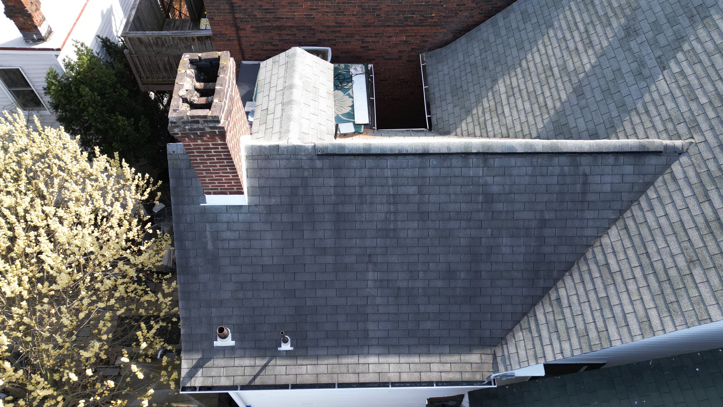 Aerial Drone Roof Inspection