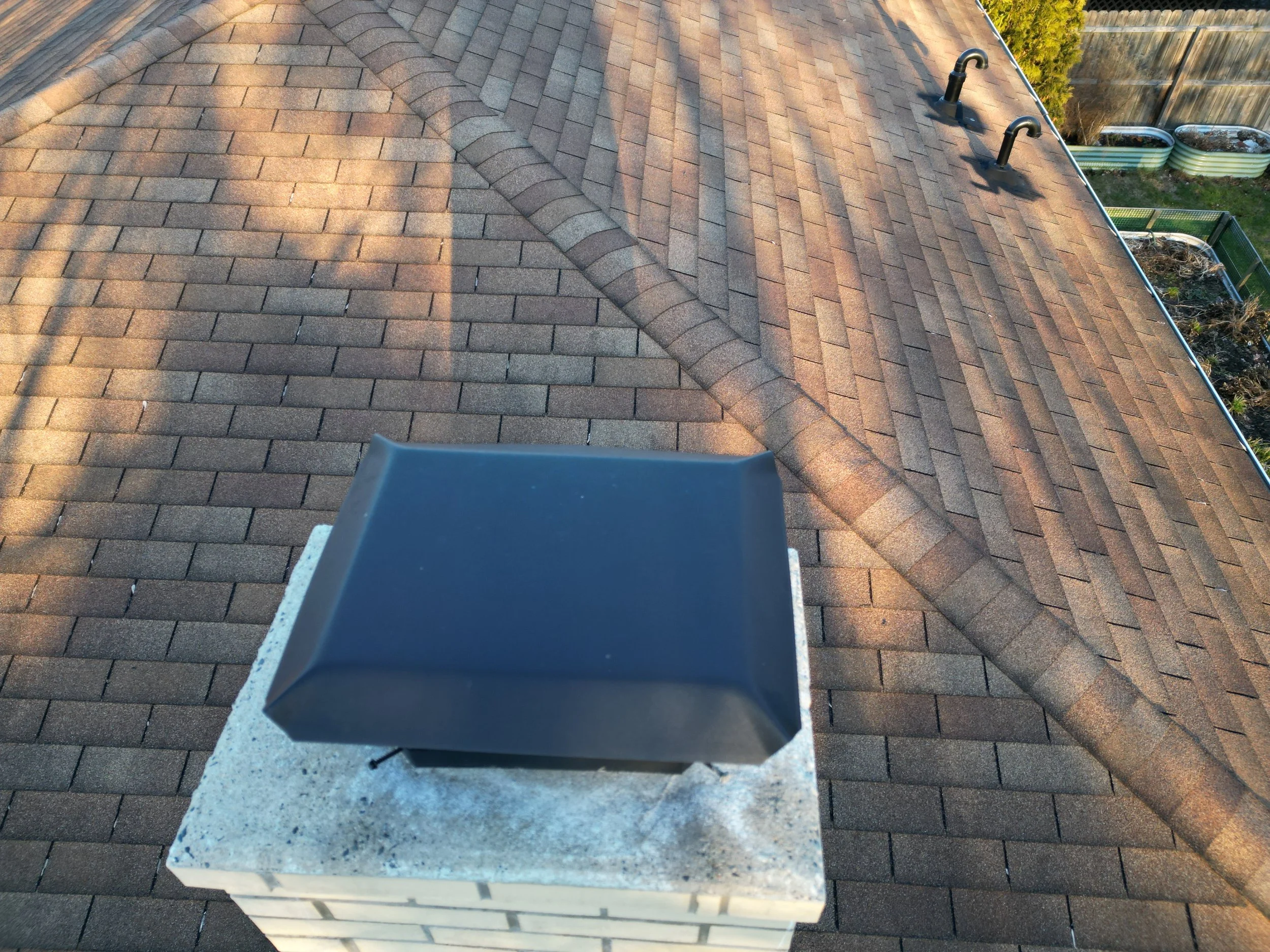 Aerial Drone Chimney Inspection