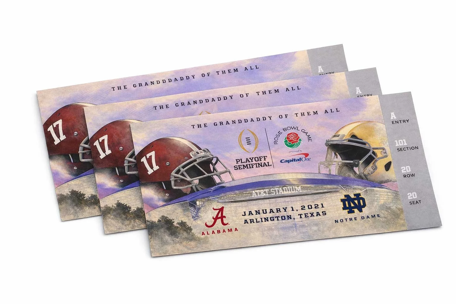 2021 College Football Playoff Semifinal Campaign Development