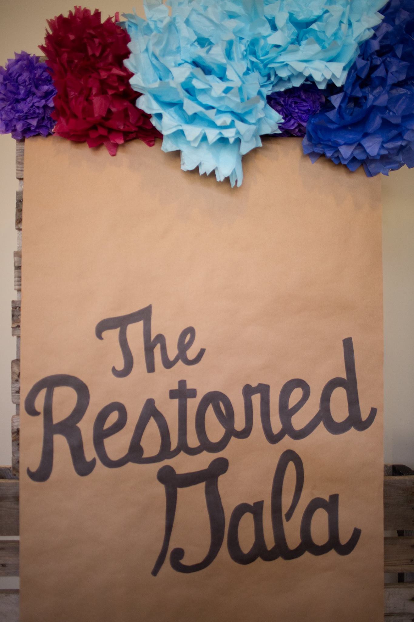 Justina created this piece for last year's Restored Gala!