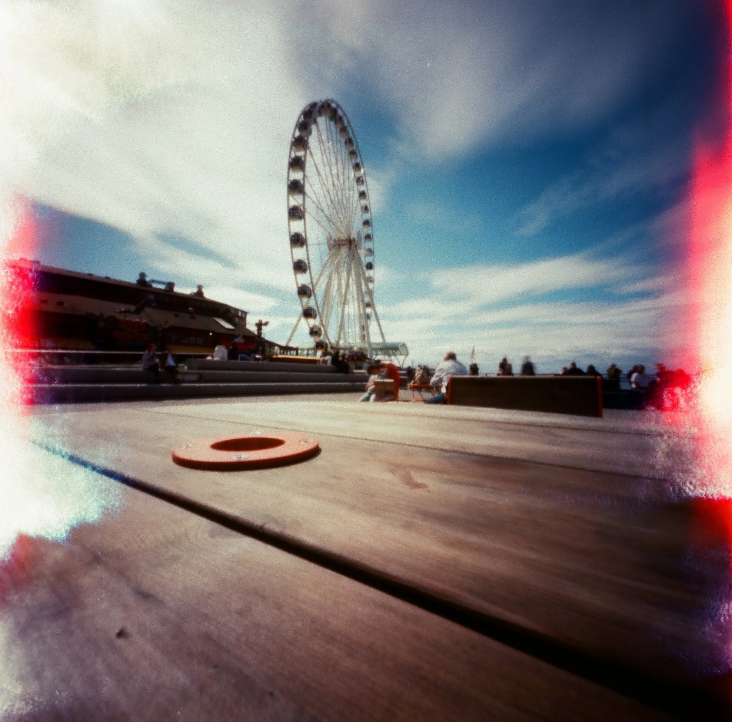Pinhole photo with Ranica camera
