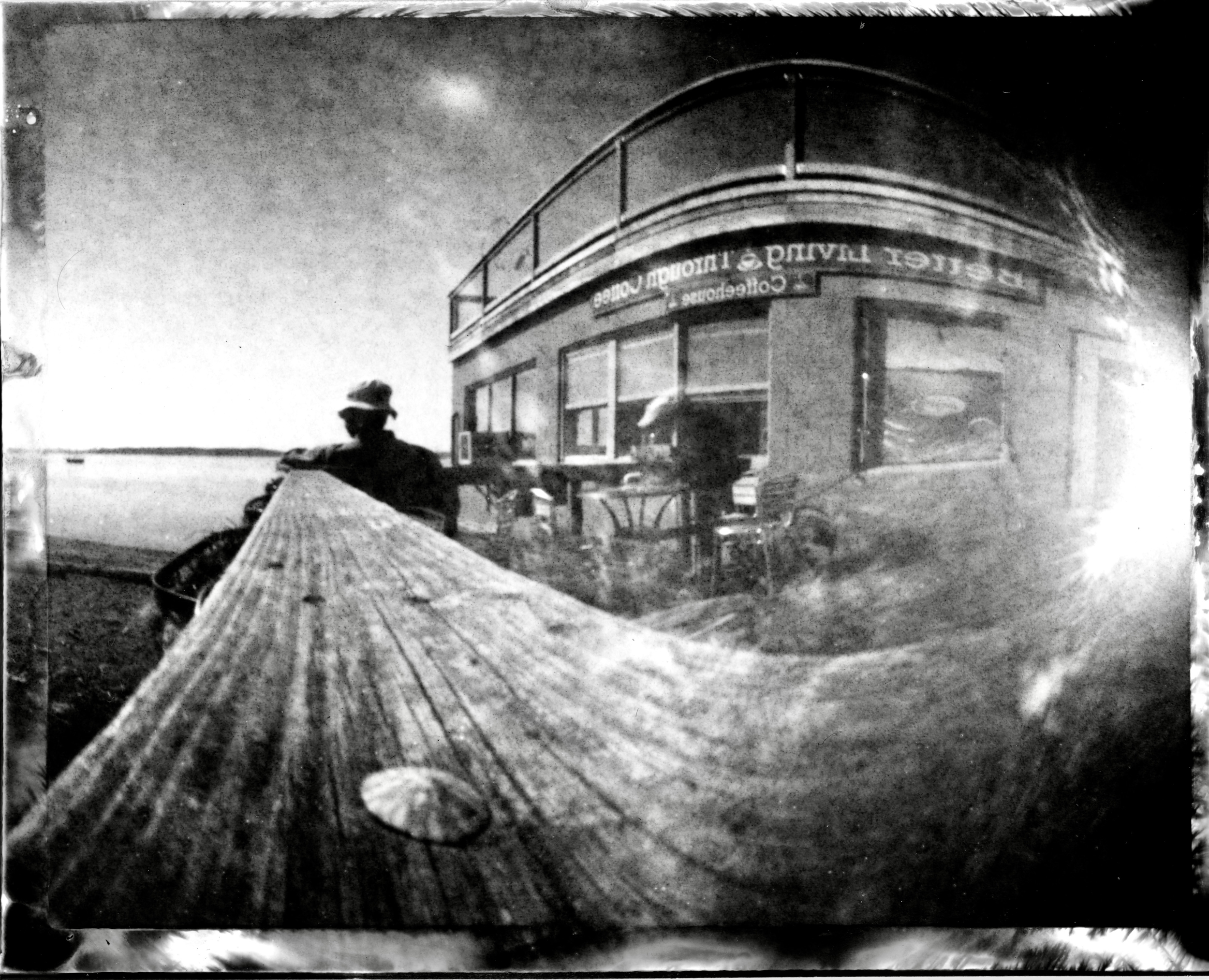 pinhole photos taken with a soda can