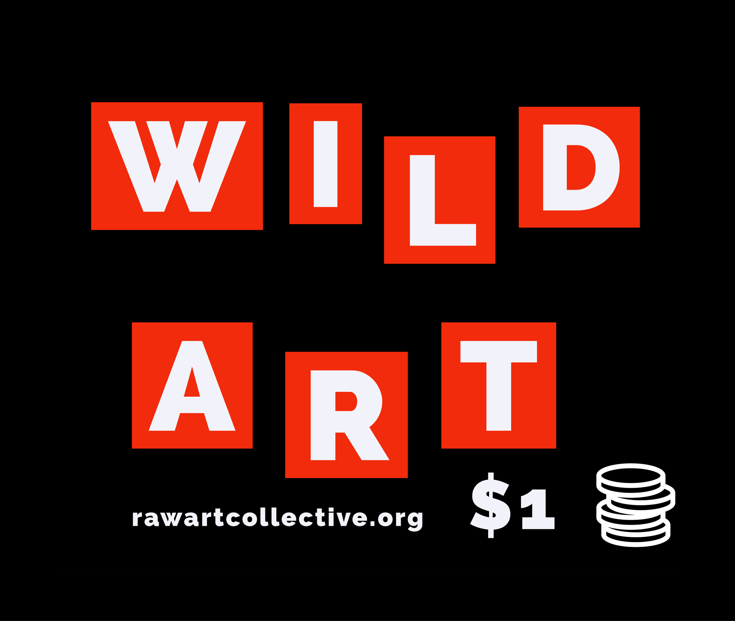 image of the front of the wild art vending machine that dispenses original art