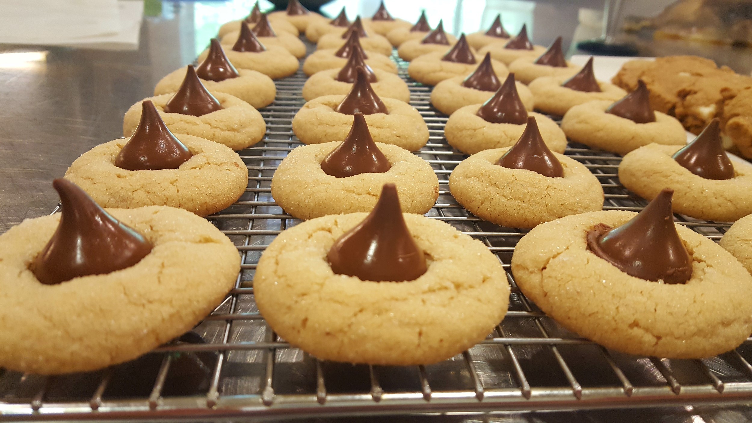 Julka's Peanut Butter Blossoms!