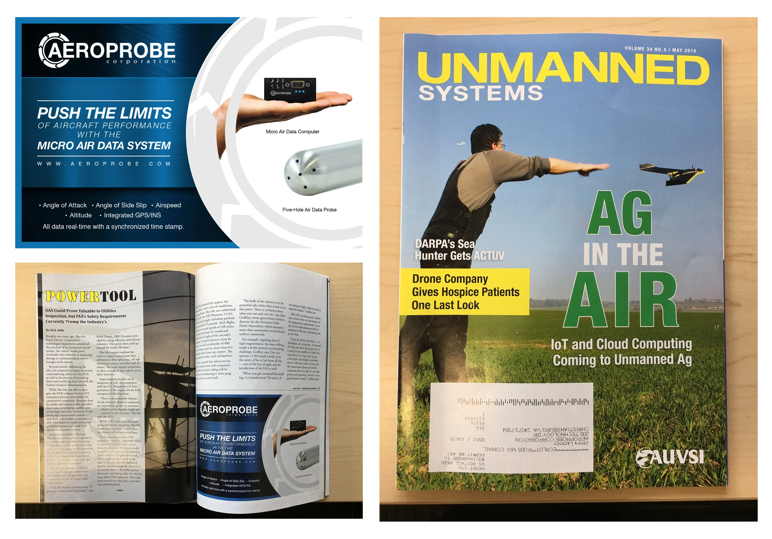 Unmanned Systems Magazine Ad