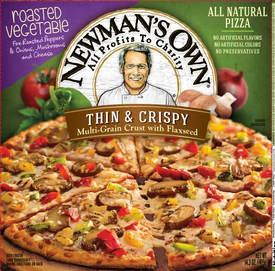 Newman's Own Roasted Vegetable Pizza