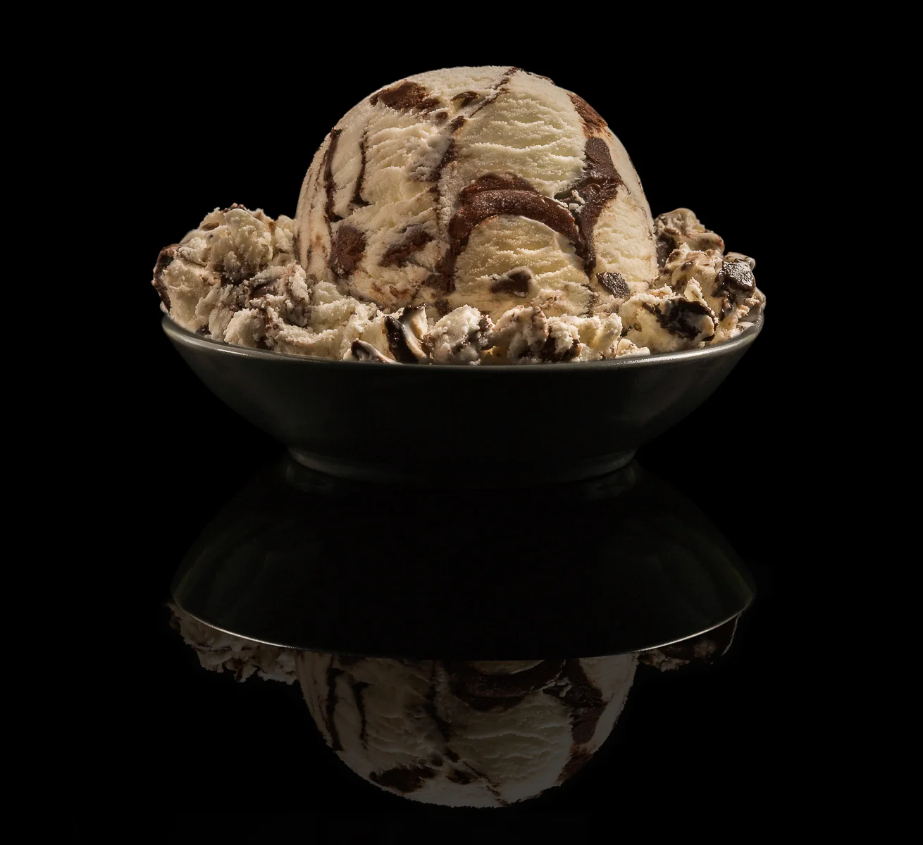 Chocolate Chunk Fudge Swirl Ice Cream