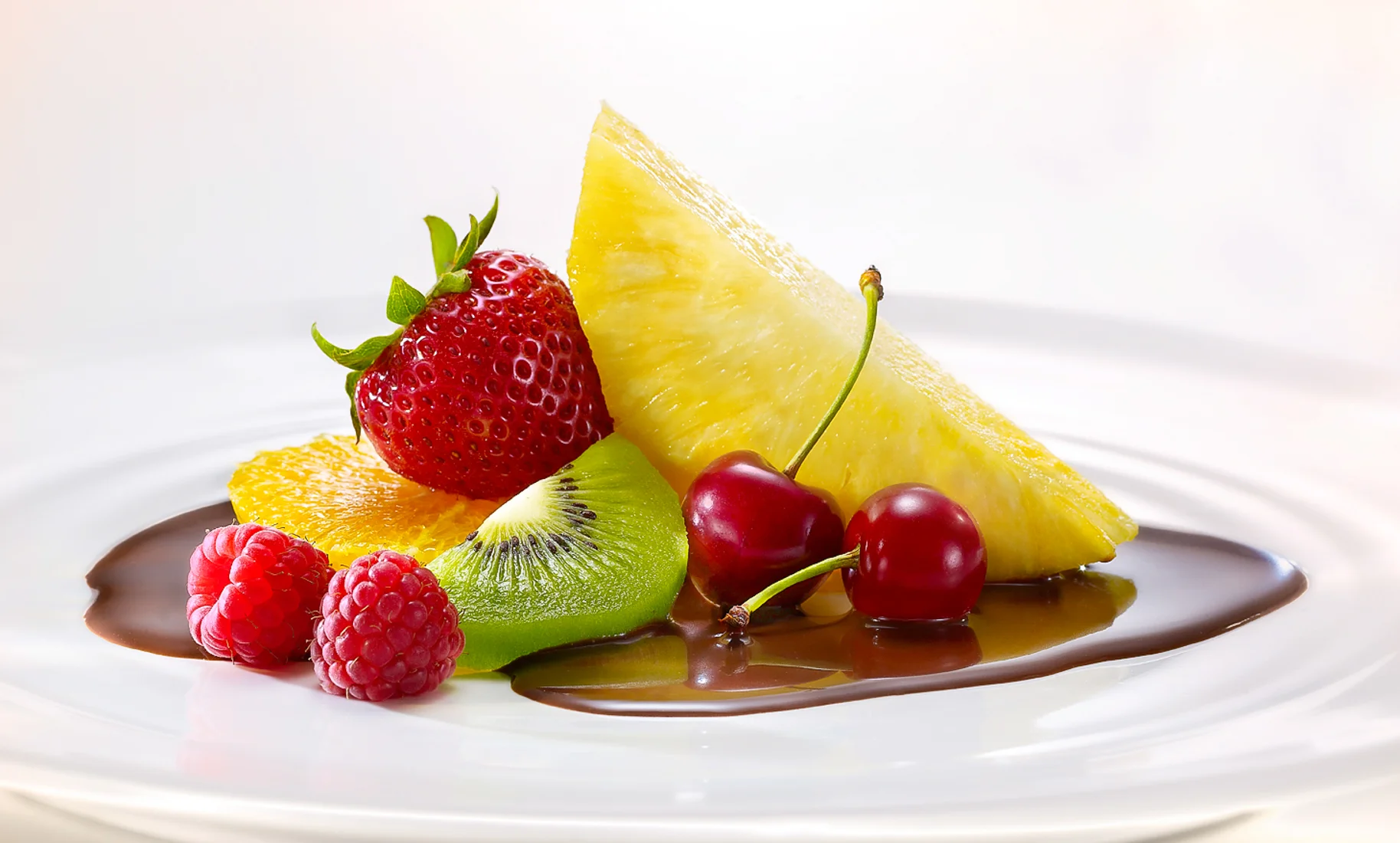 Chocolate Ganache and Fresh Fruit