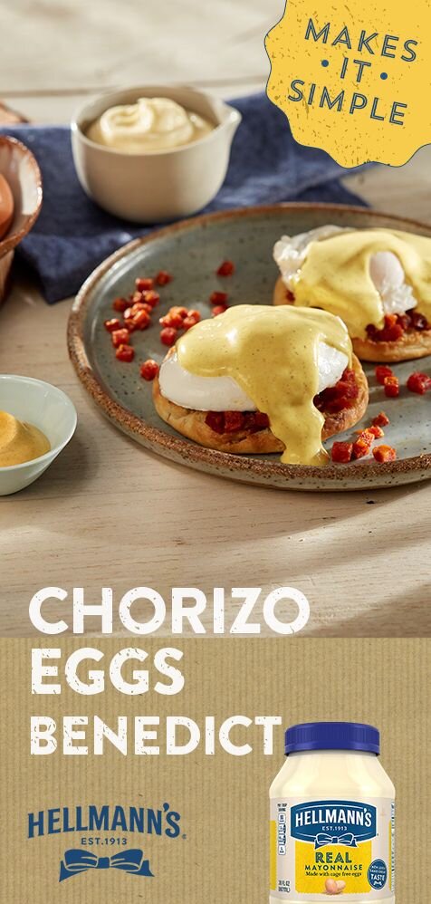 Chorizo Eggs Benedict