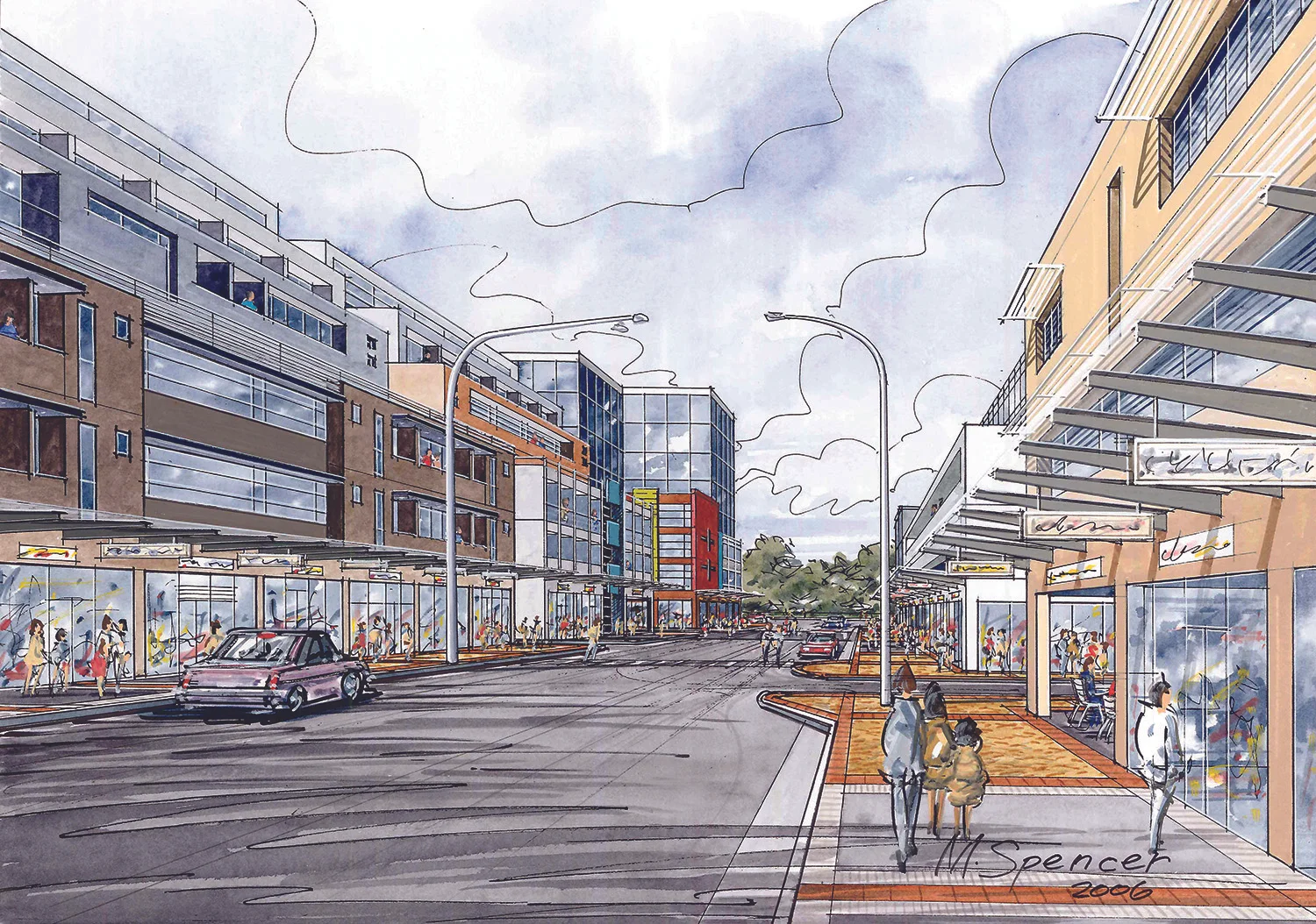 Merrylands Town Centre - Streetscape Concept