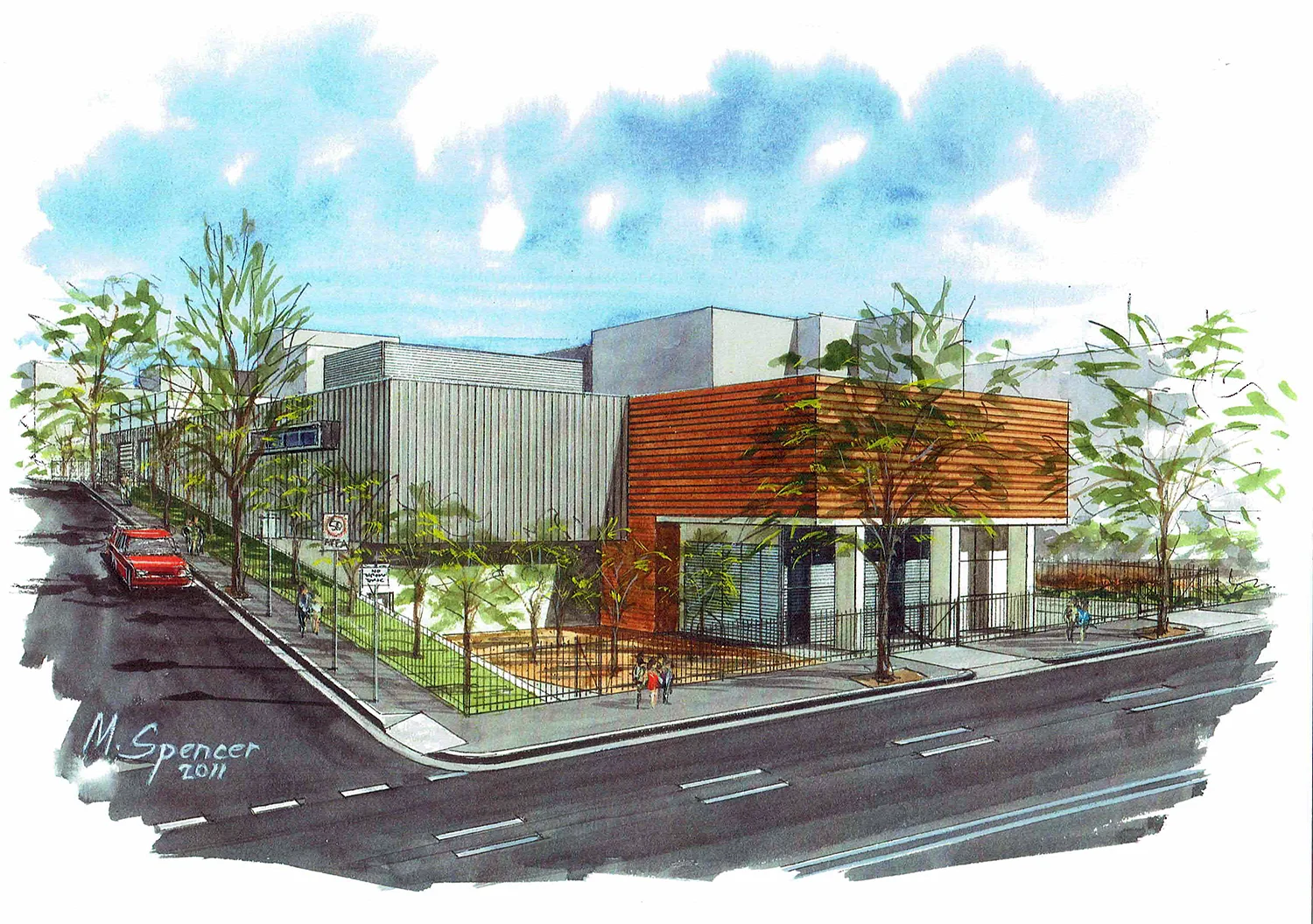 Riley Street Surrey Hills Sub Station - Concept 1