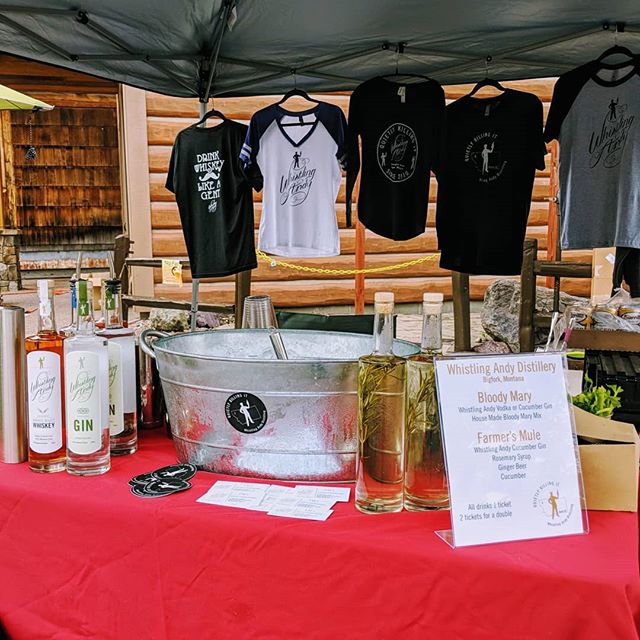 Come check out Bigfork's annual Whitewater Festival this weekend! We're setup downtown pouring Bloody Mary's and Mules.