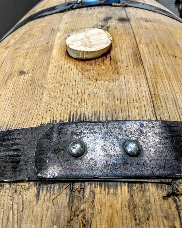 Whiskey Barrel Fact: 
The inside of barrels were originally burnt to remove the leftover flavors of goods that were previously stored within them. It is also said that the practice of using charred  barrels dates back to the 15th Century amongst Fren