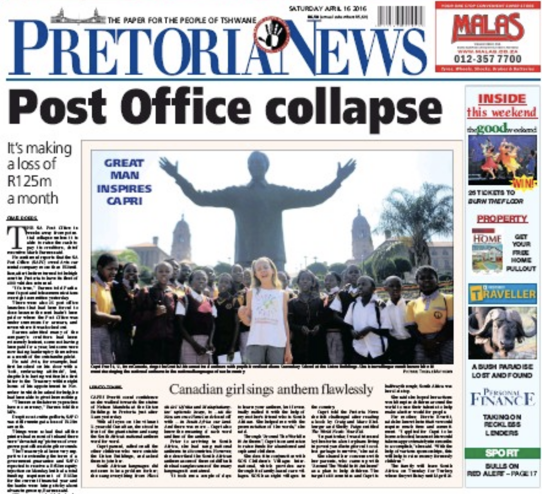South Africa: The Pretoria Times