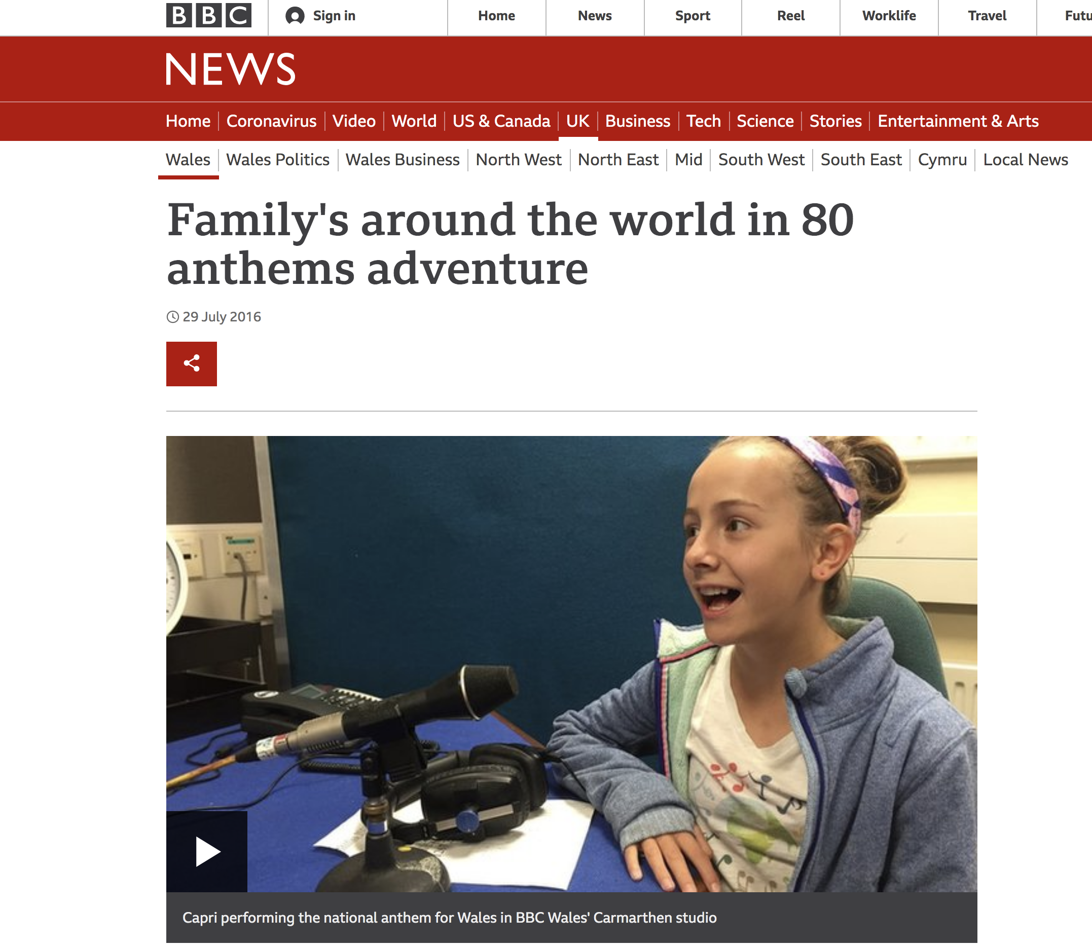 Wales: BBC News
