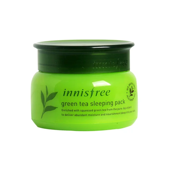 Innisfree green tea sleeping pack