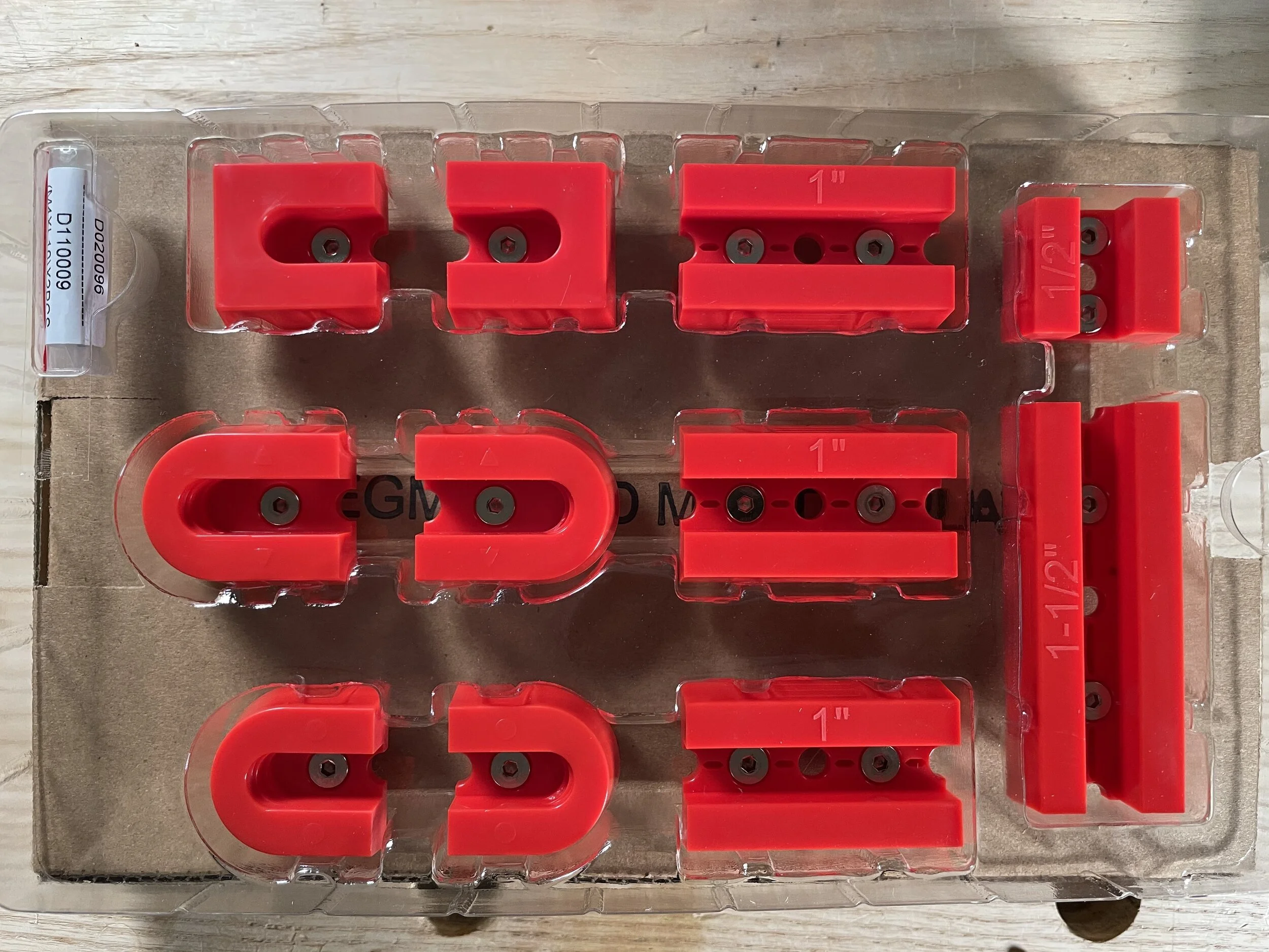 Segmented Mortise & Tenon Template Set — PantoRouter