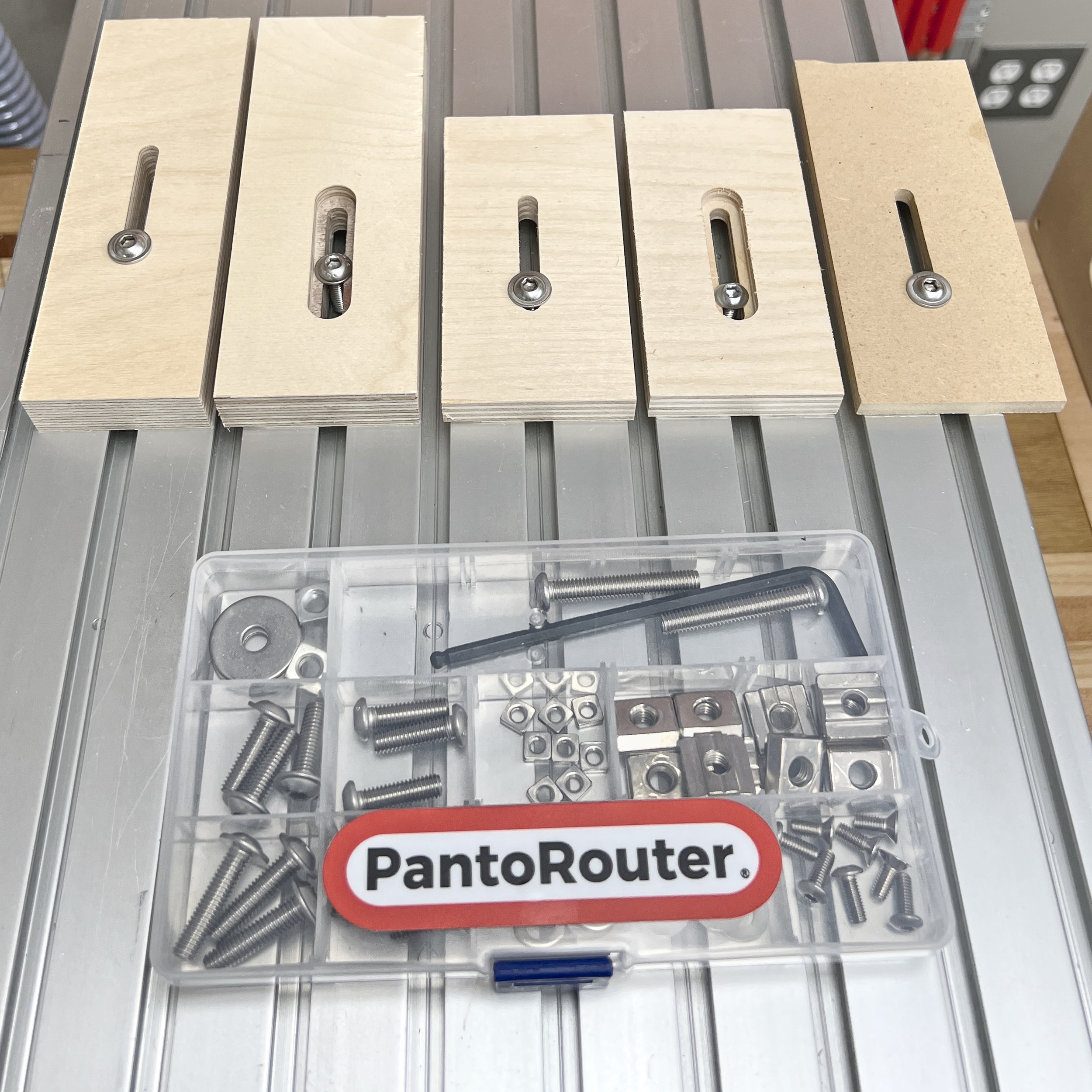 HoldDown Hardware Pack — PantoRouter