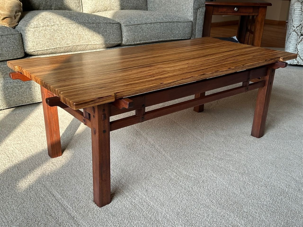 Darrell Peart's Rafter Tail Coffee Table