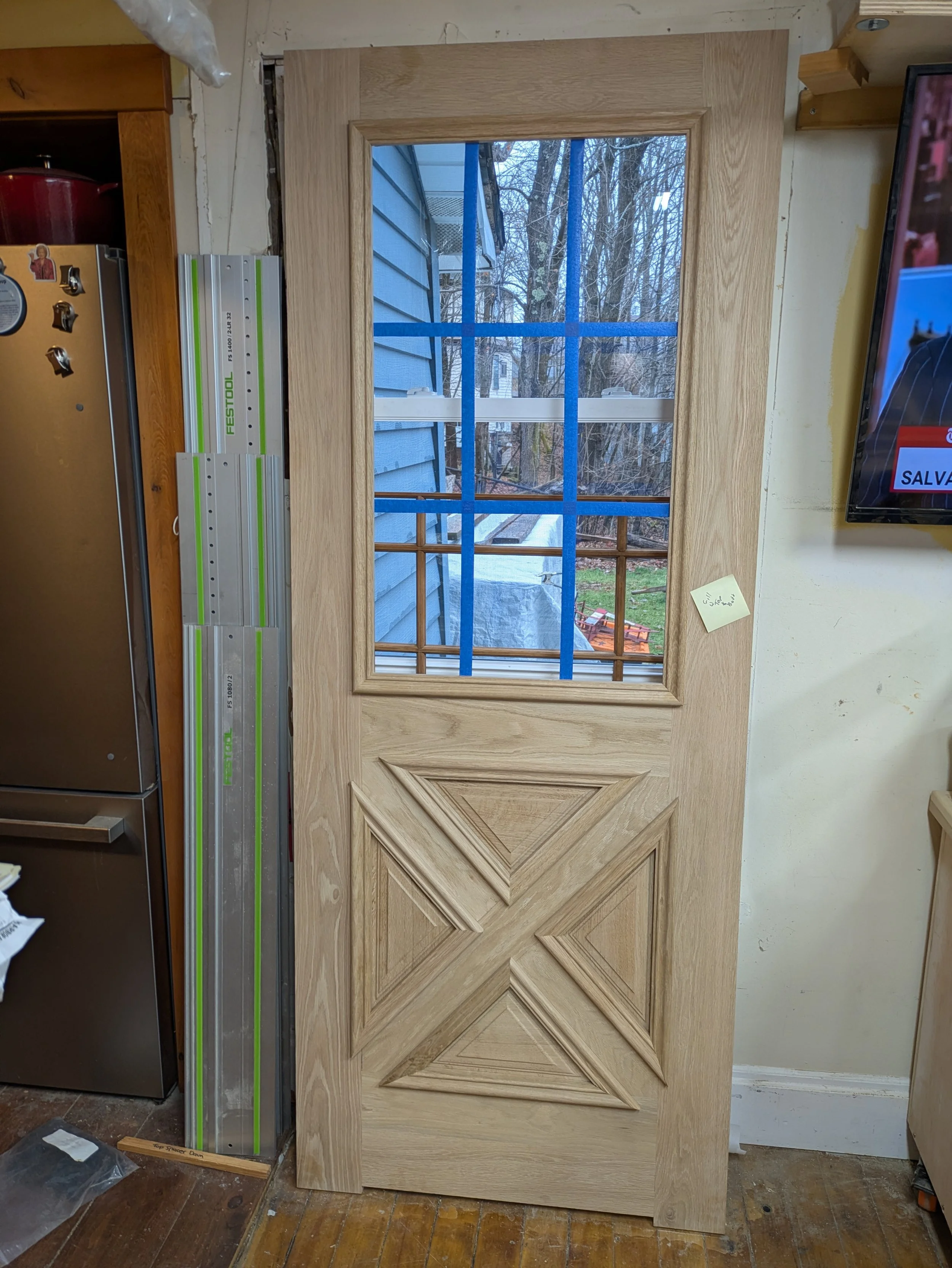 Glass Panel Door