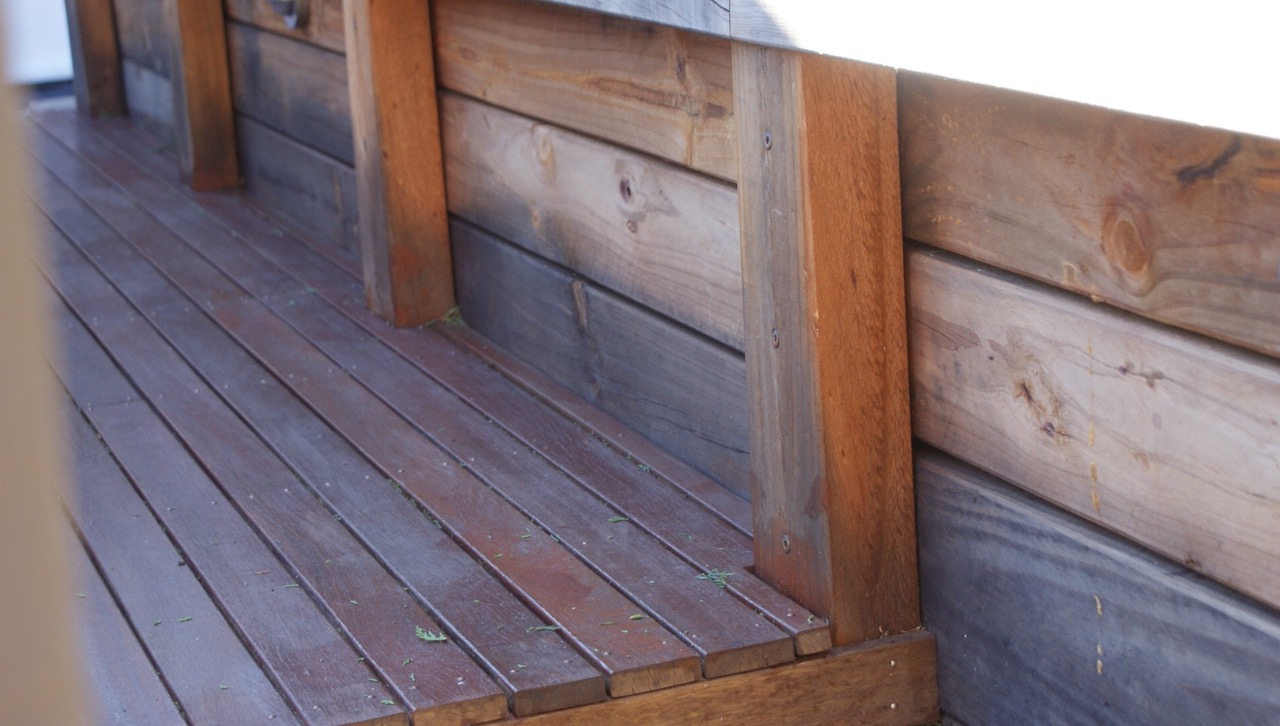 Decking and Garden Beds