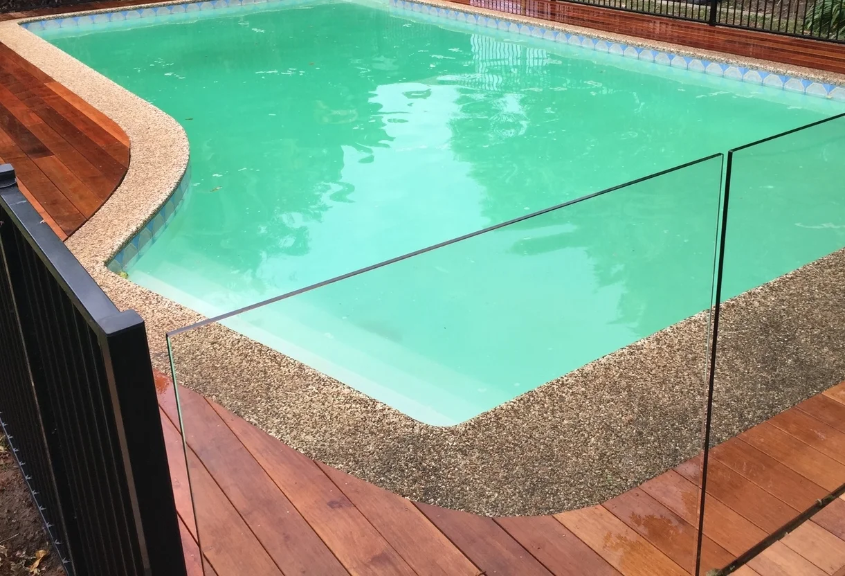 Pool Decking and Fencing Build