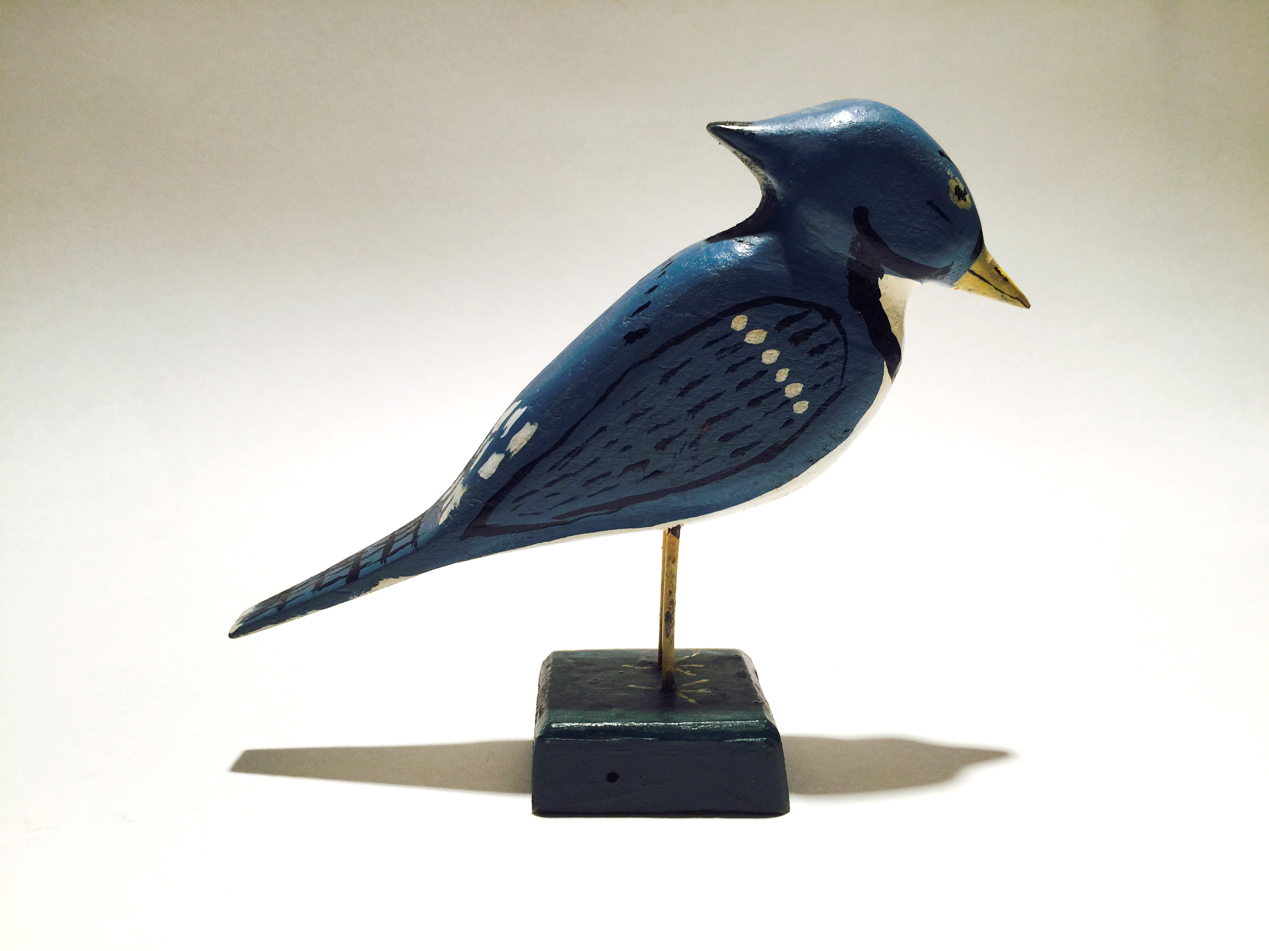 Miles Carpenter (1889 -1985) Bluejay, c. 1970