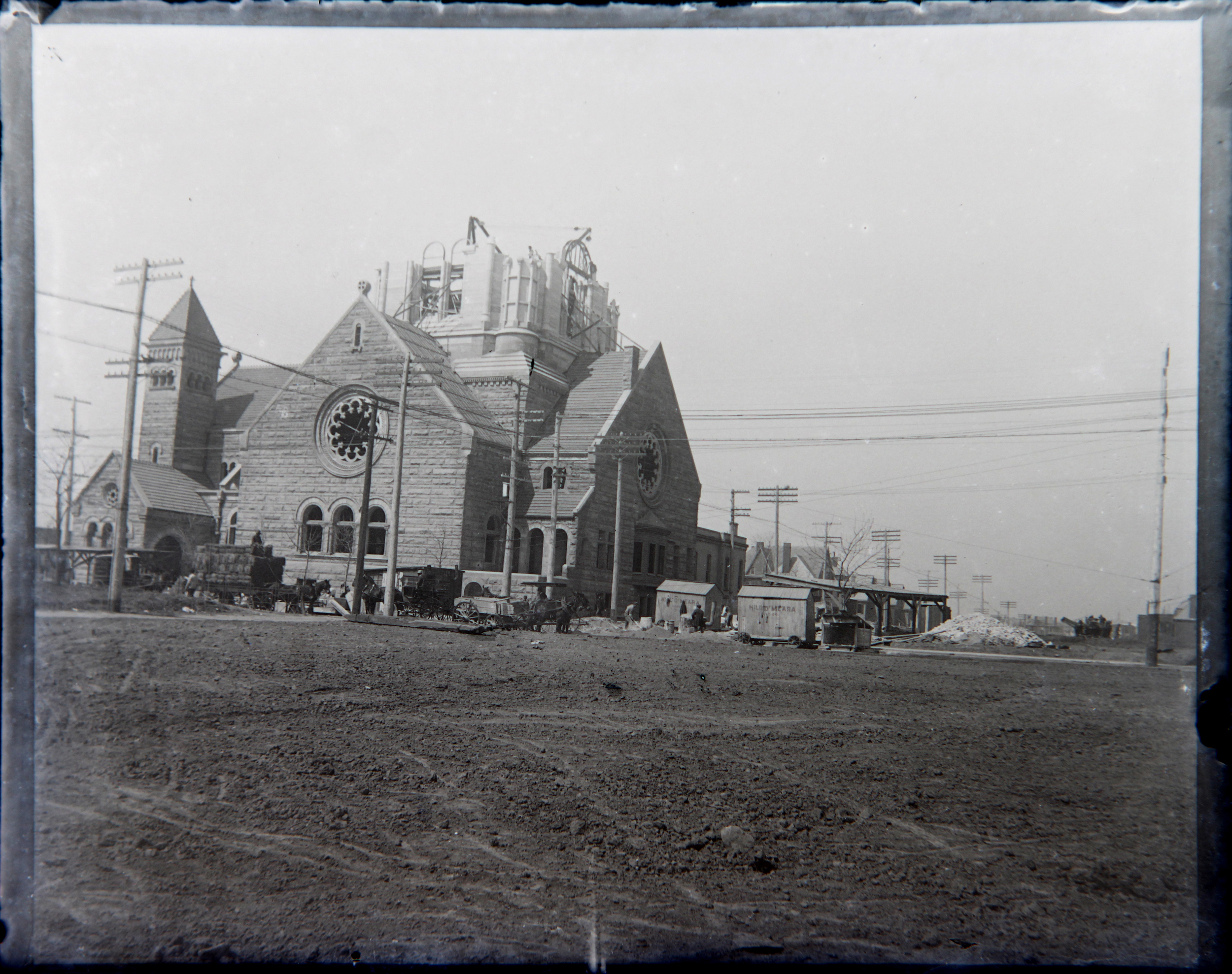 This church still stands today, more than 100 years after it’s construction.